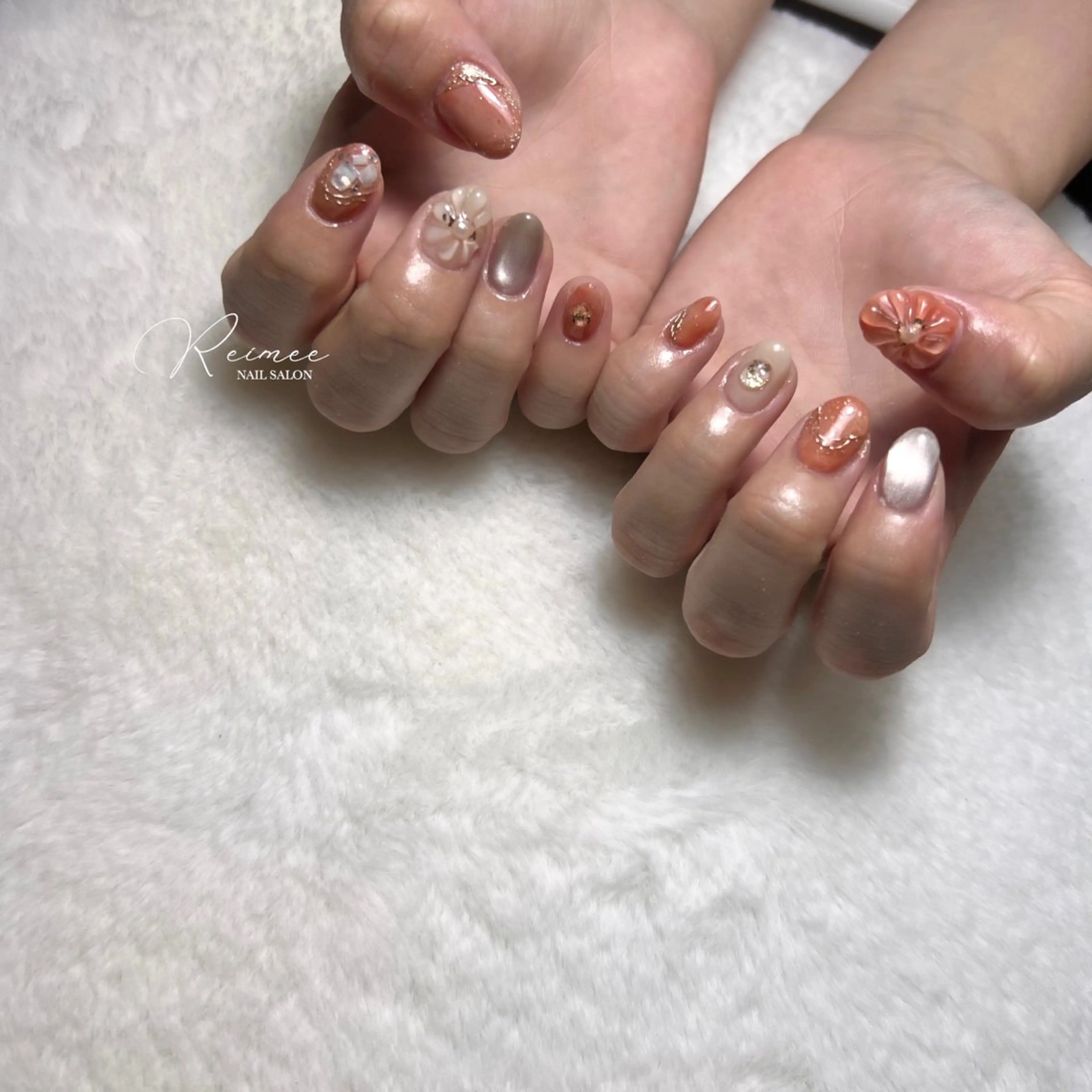 ネイル ハンドネイル nail salon Reimeeのネイルデザイン