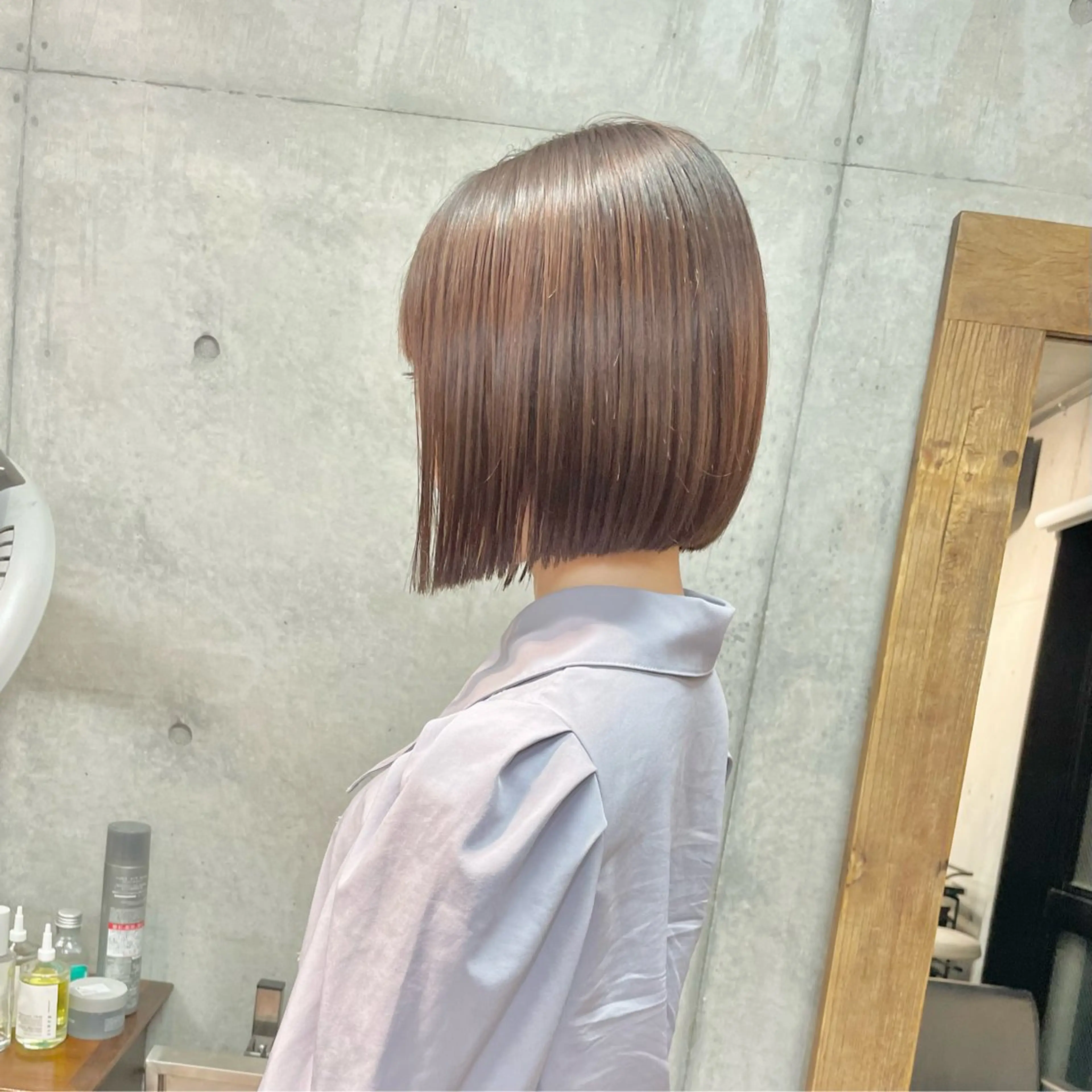 ショート パーマ 縮毛矯正 カット 縮毛矯正 トリートメント ショートボブ髪質改善 縮毛矯正のプロ山道潤のヘアスタイル