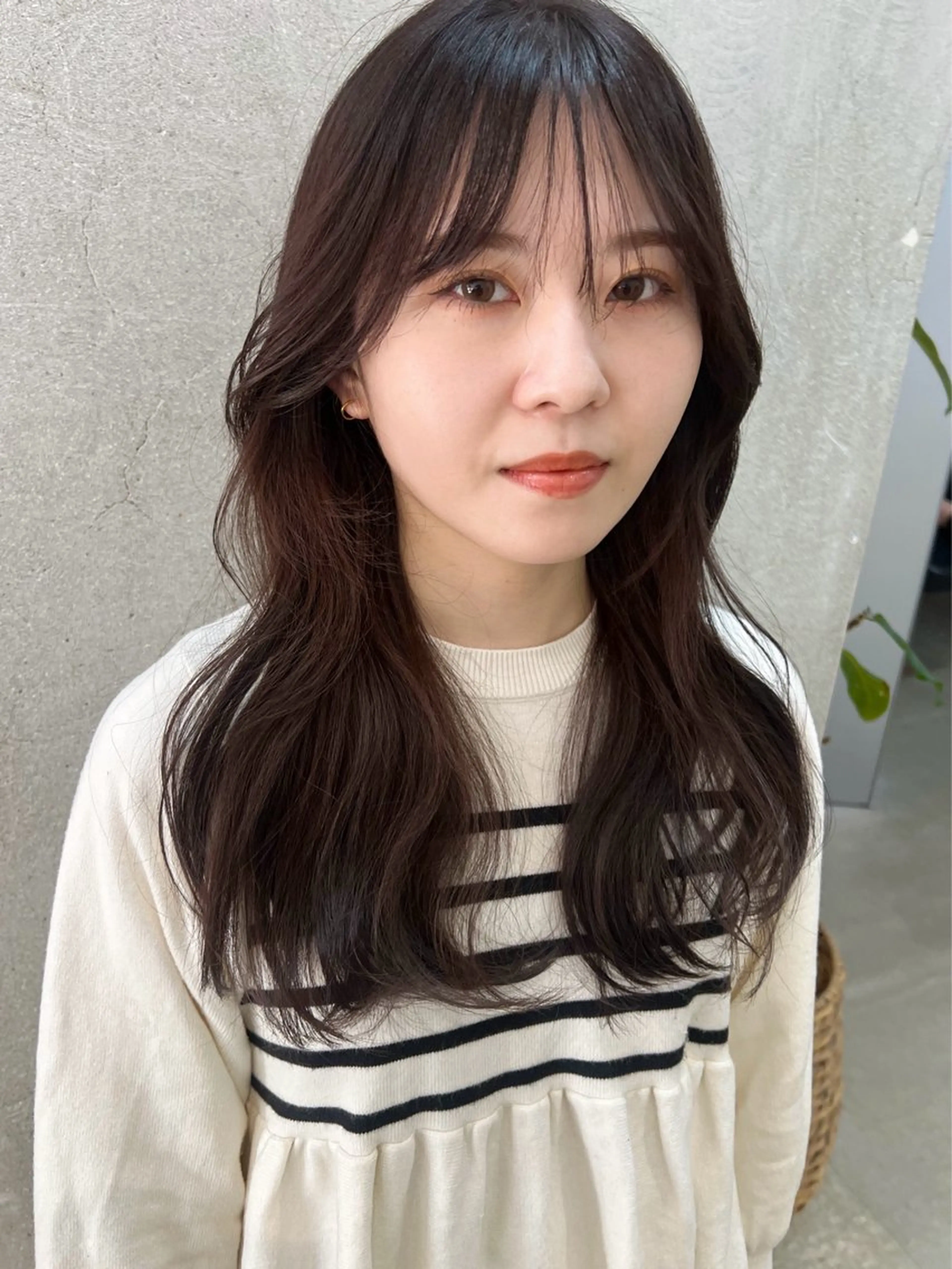 ロング カラー 谷町/Le'a /竹原しおなのヘアスタイル