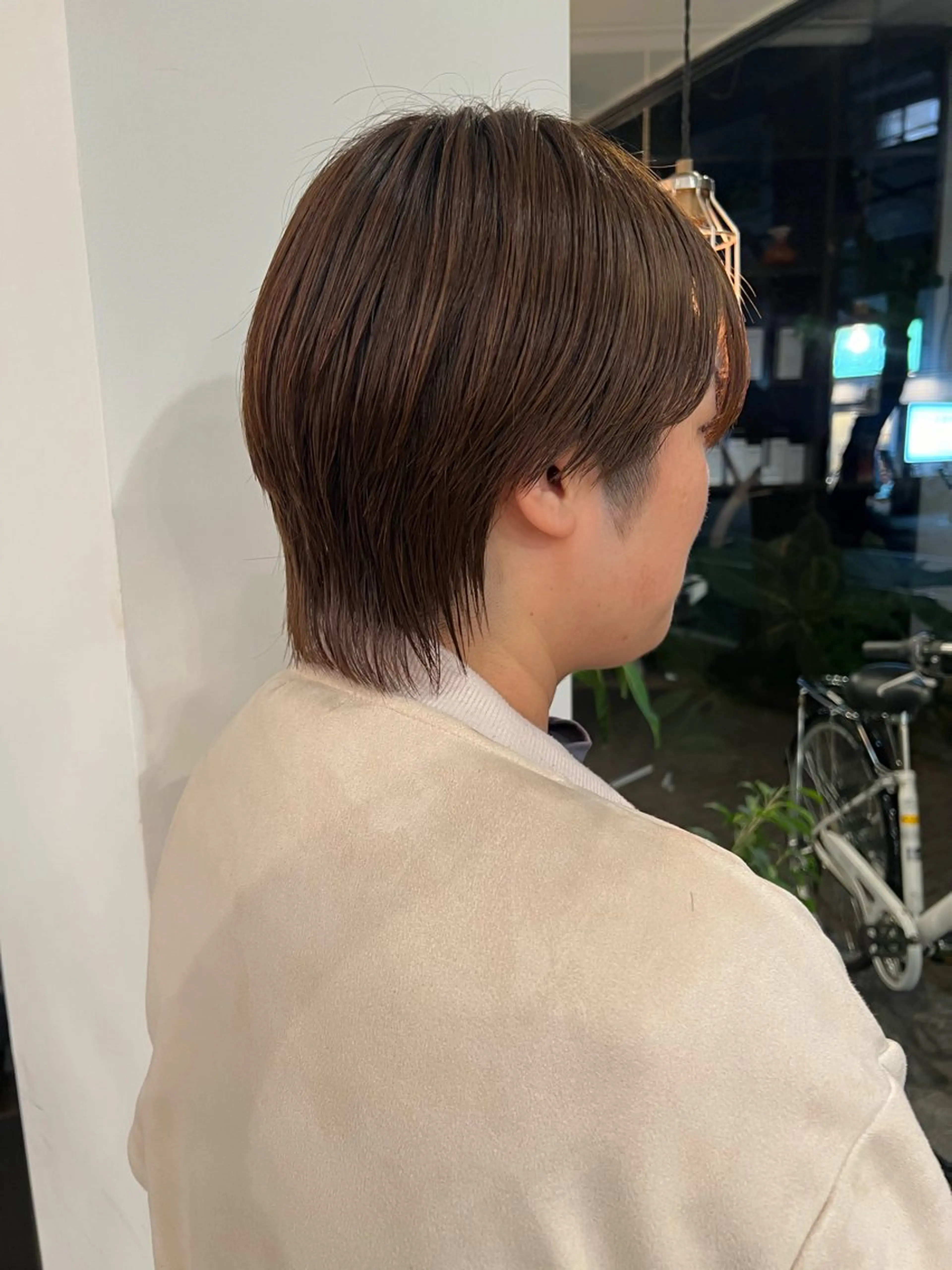 ショート カット デジタルパーマ 加藤園のヘアスタイル