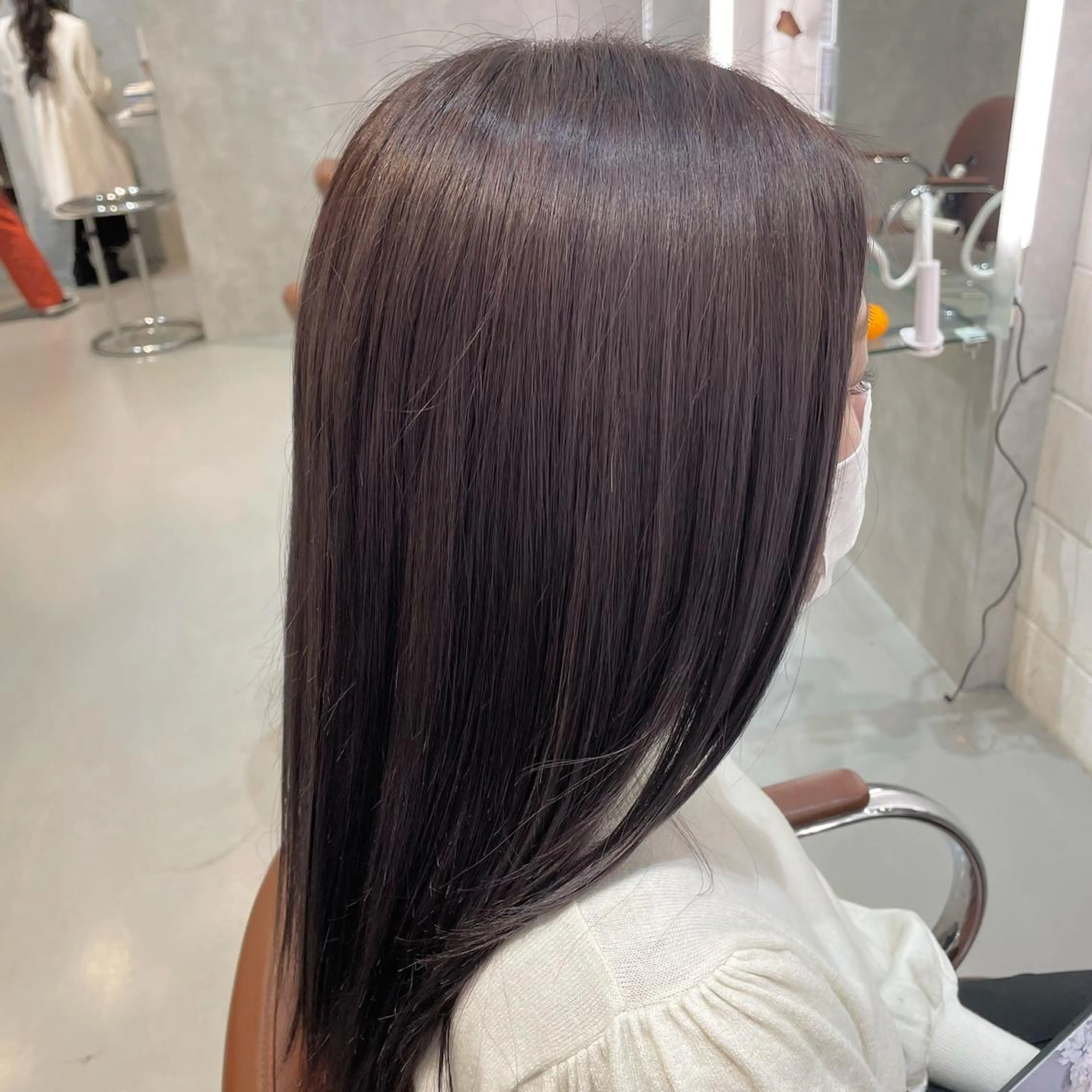 ロング ヘアカラー CHiC ミサキのマツエク・マツパデザイン