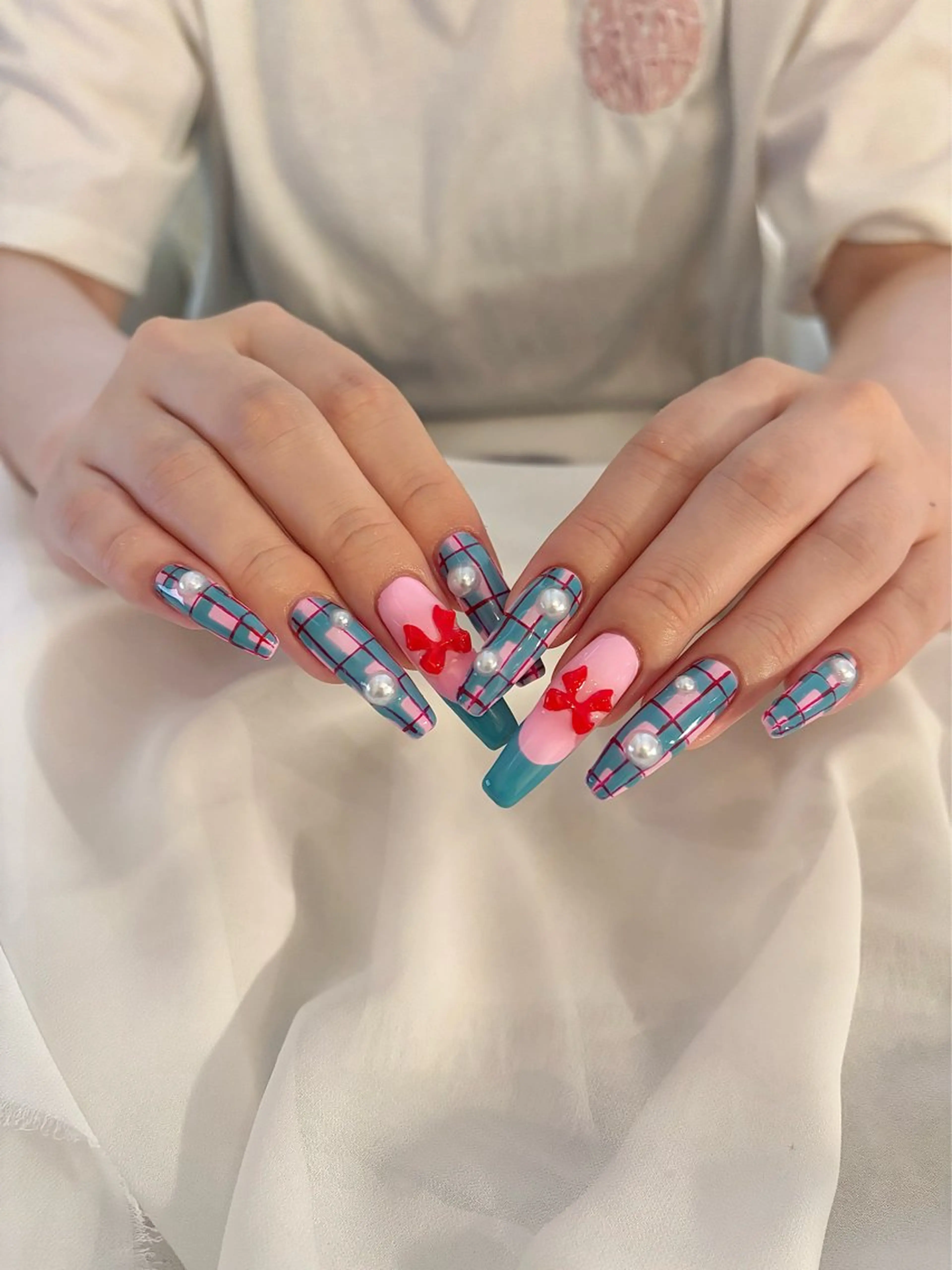 ネイル ロングネイル ハンドネイル nail salon Soiréeのネイルデザイン