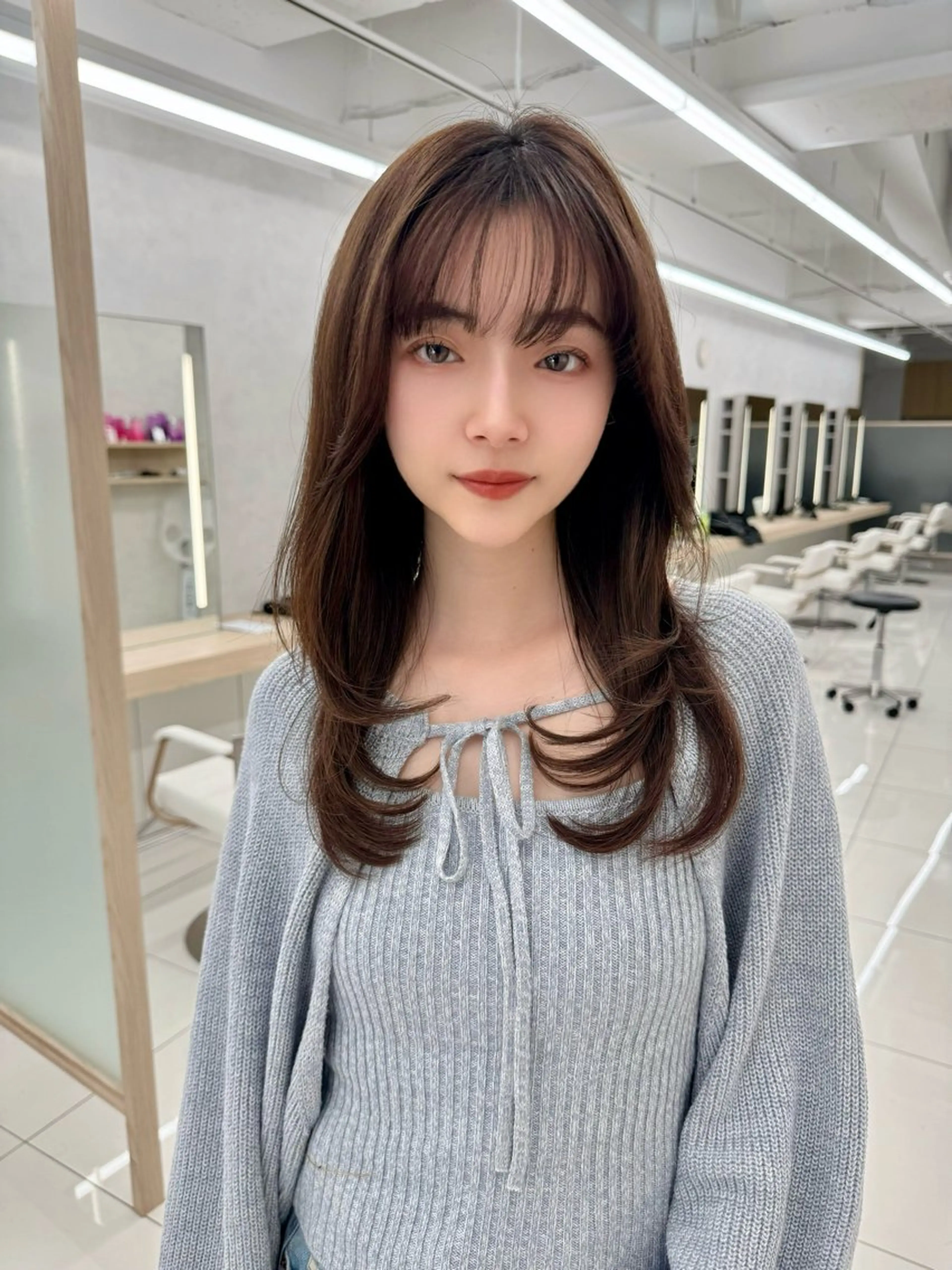 ロング 三鷹で1番ショート ボブをカットする新谷のヘアスタイル