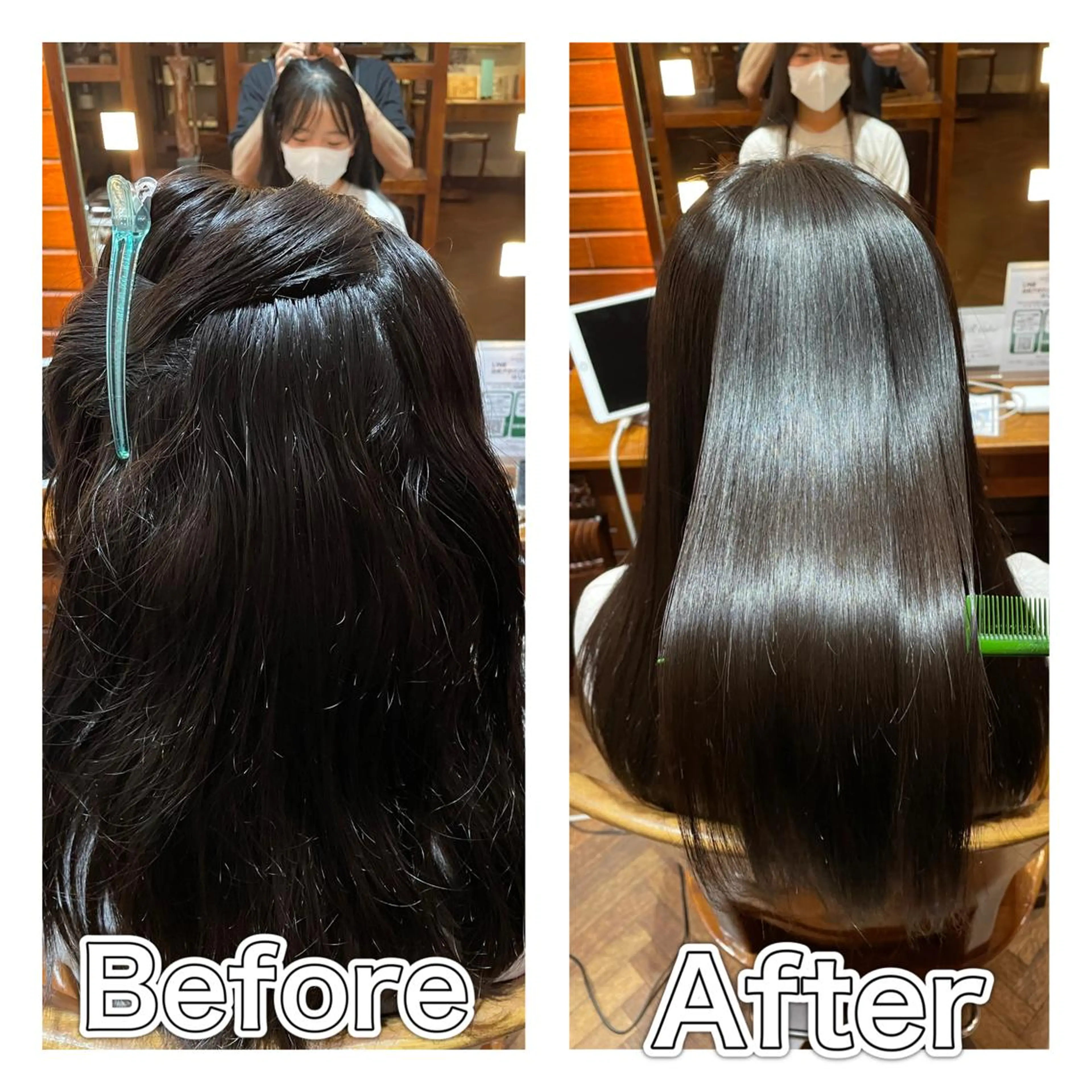 【佐藤限定】酸性ストレートパーマ+トリートメント✨の写真