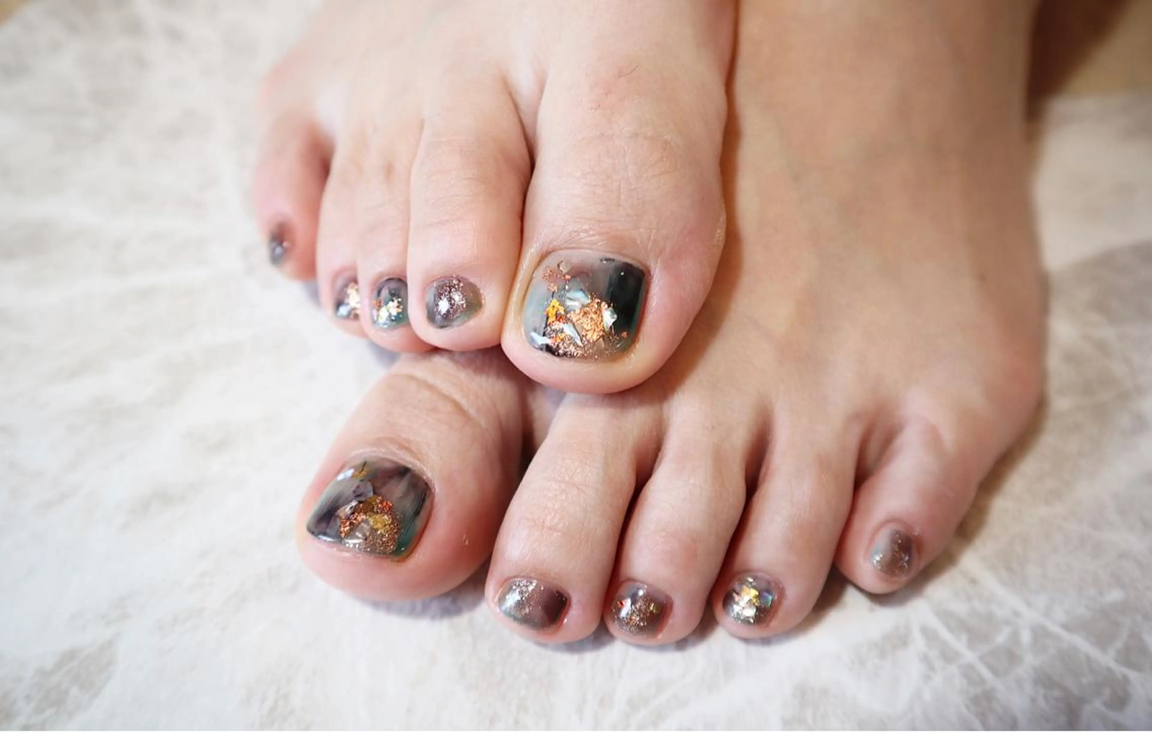 ネイル フットネイル 小河 仁美のネイルデザイン