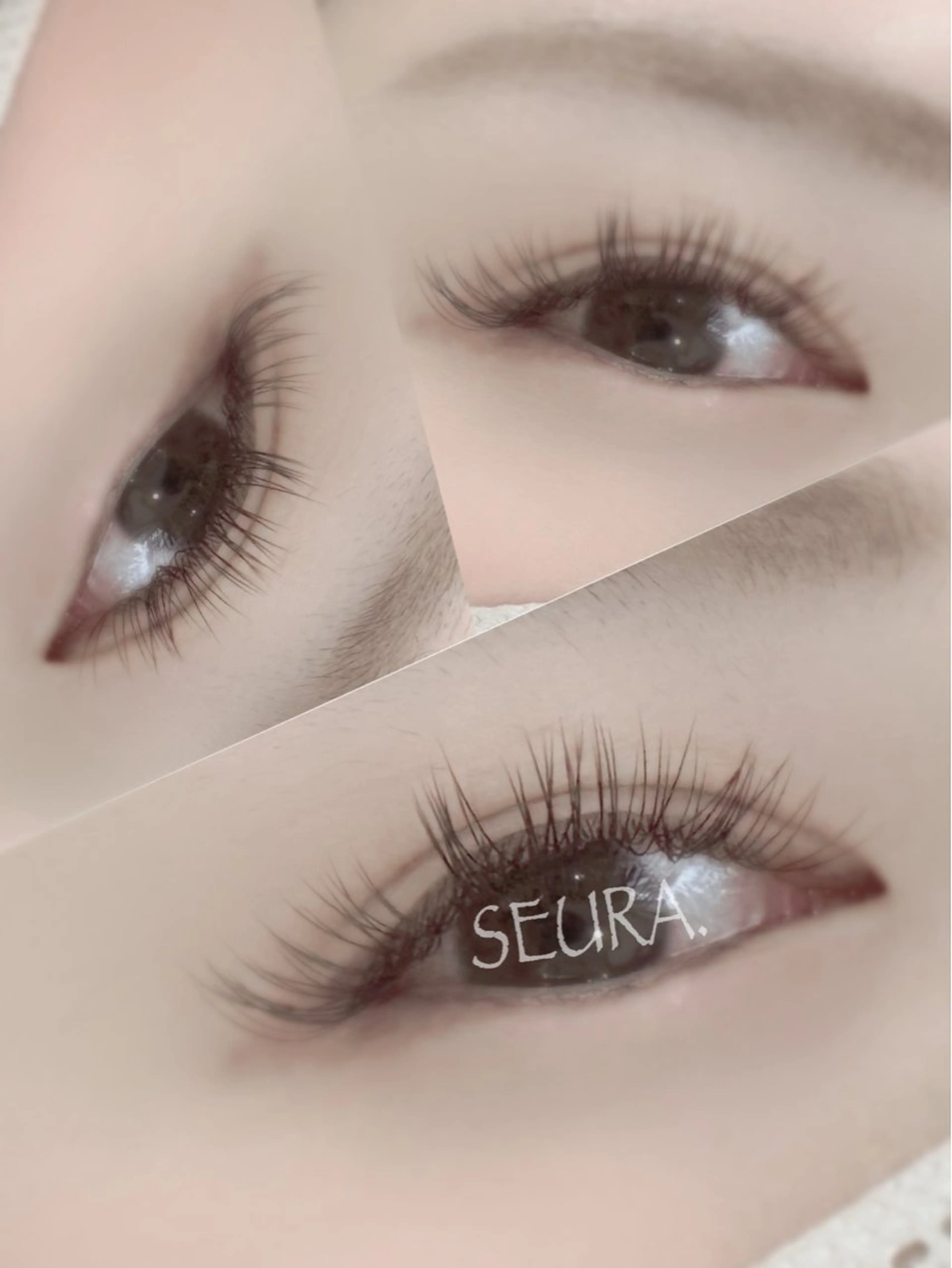 マツエク・マツパ SEURA. saya /JR尼崎のマツエク・マツパデザイン