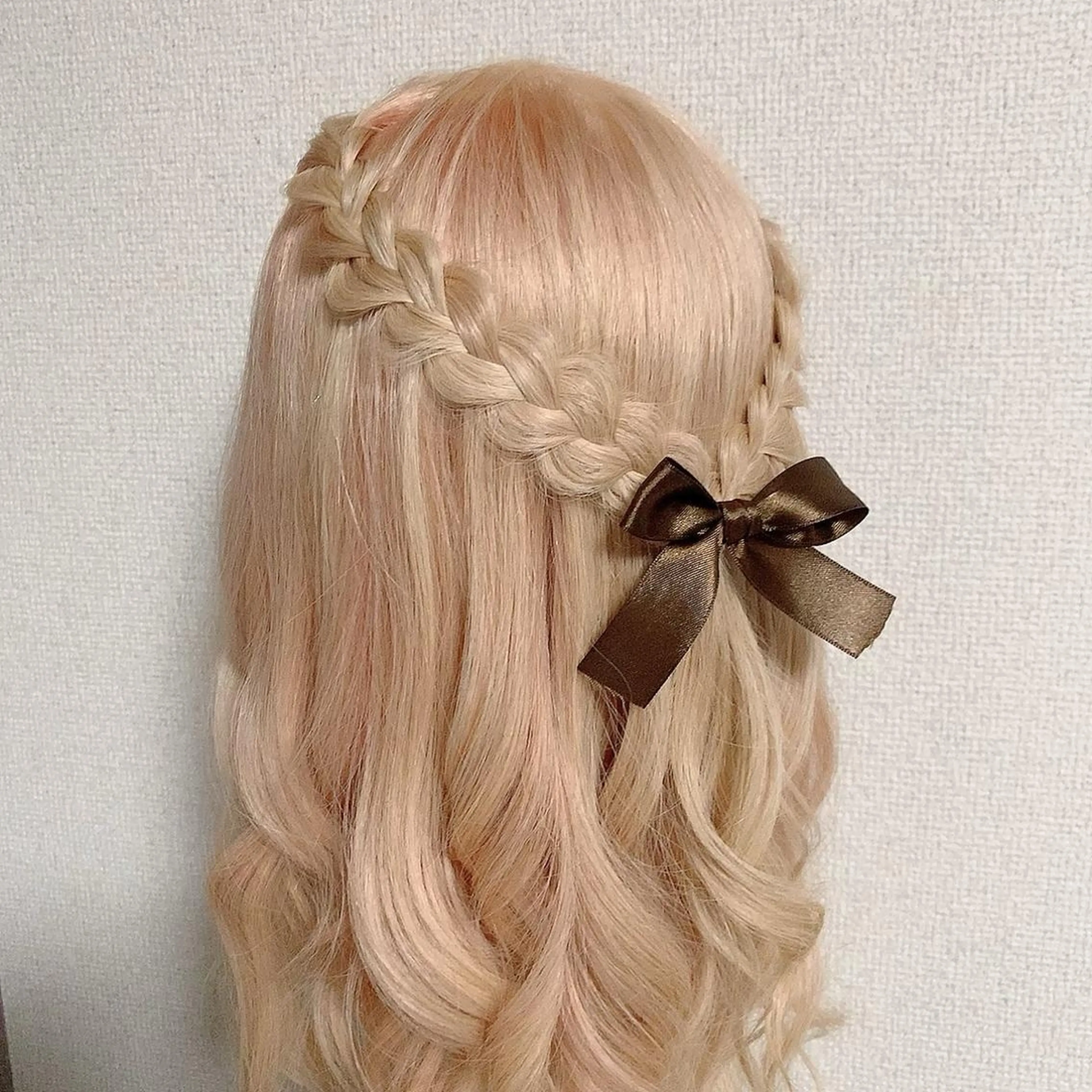 ヘアアレンジ 三つ編み 🩶ヘアセット Ayaha🩶のヘアスタイル