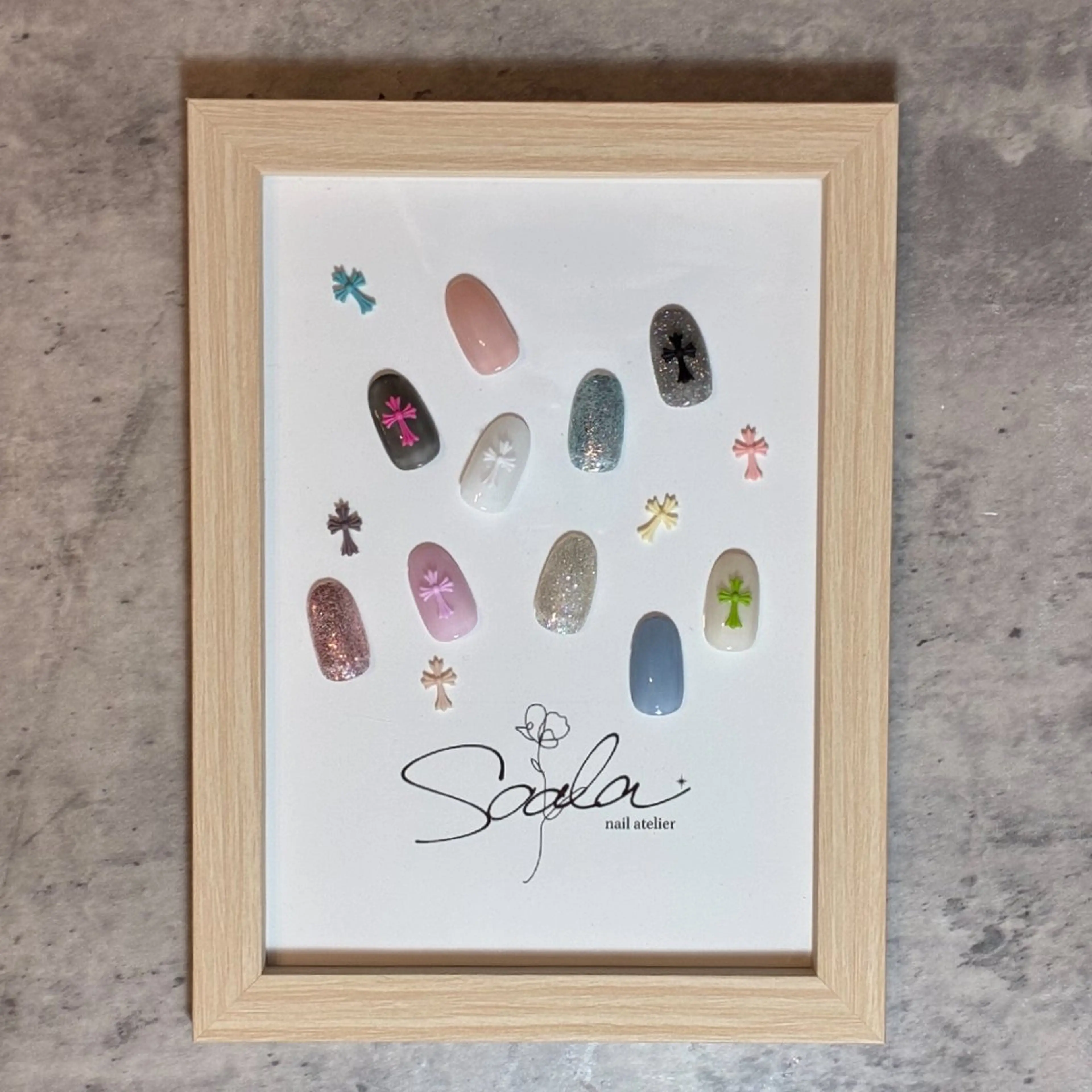 【Hand】人気のクロスパーツ＋ワンカラー💓¥6000※指定色からお選び下さいの写真