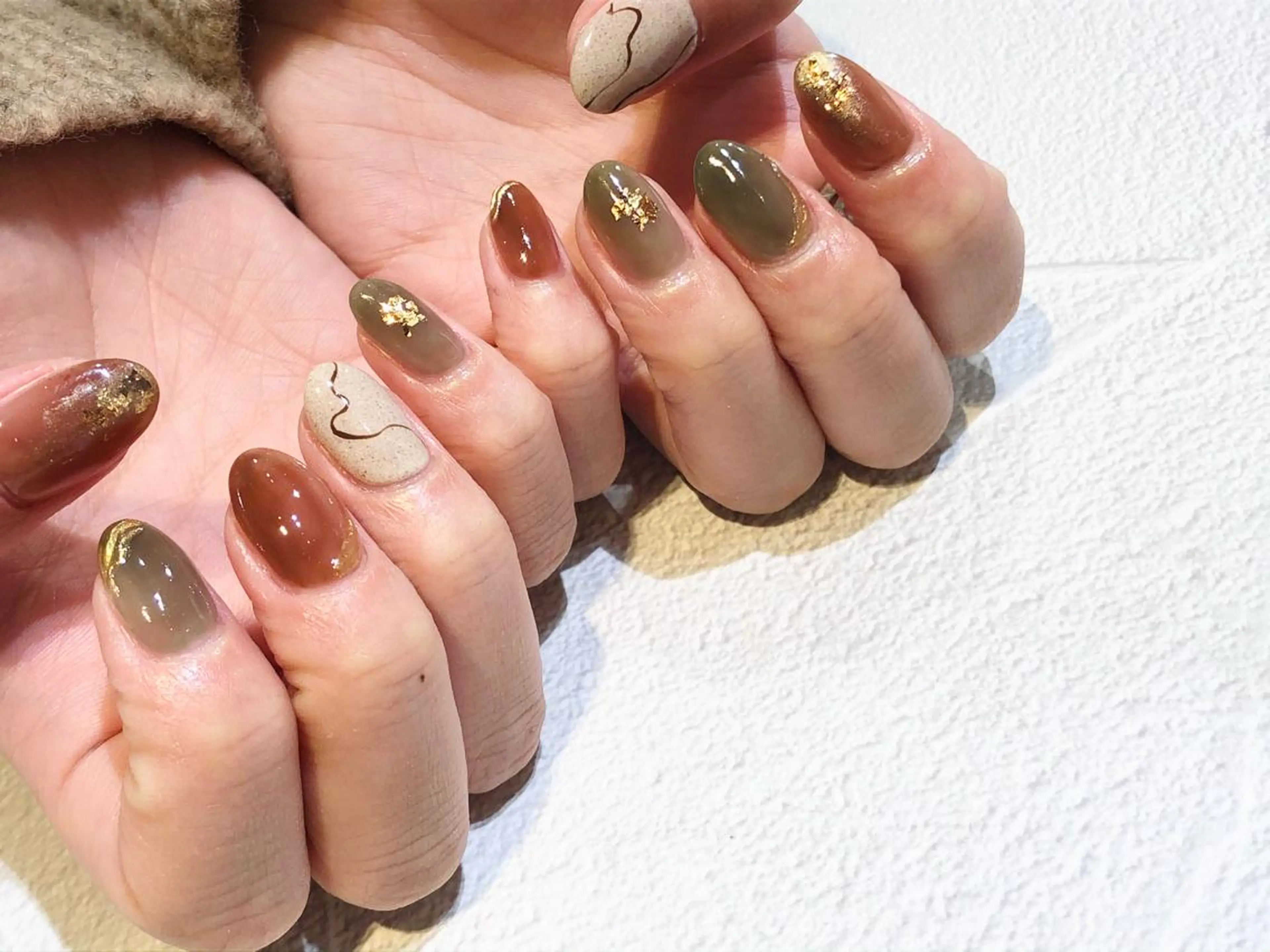 ネイル 舞田 苑香のネイルデザイン