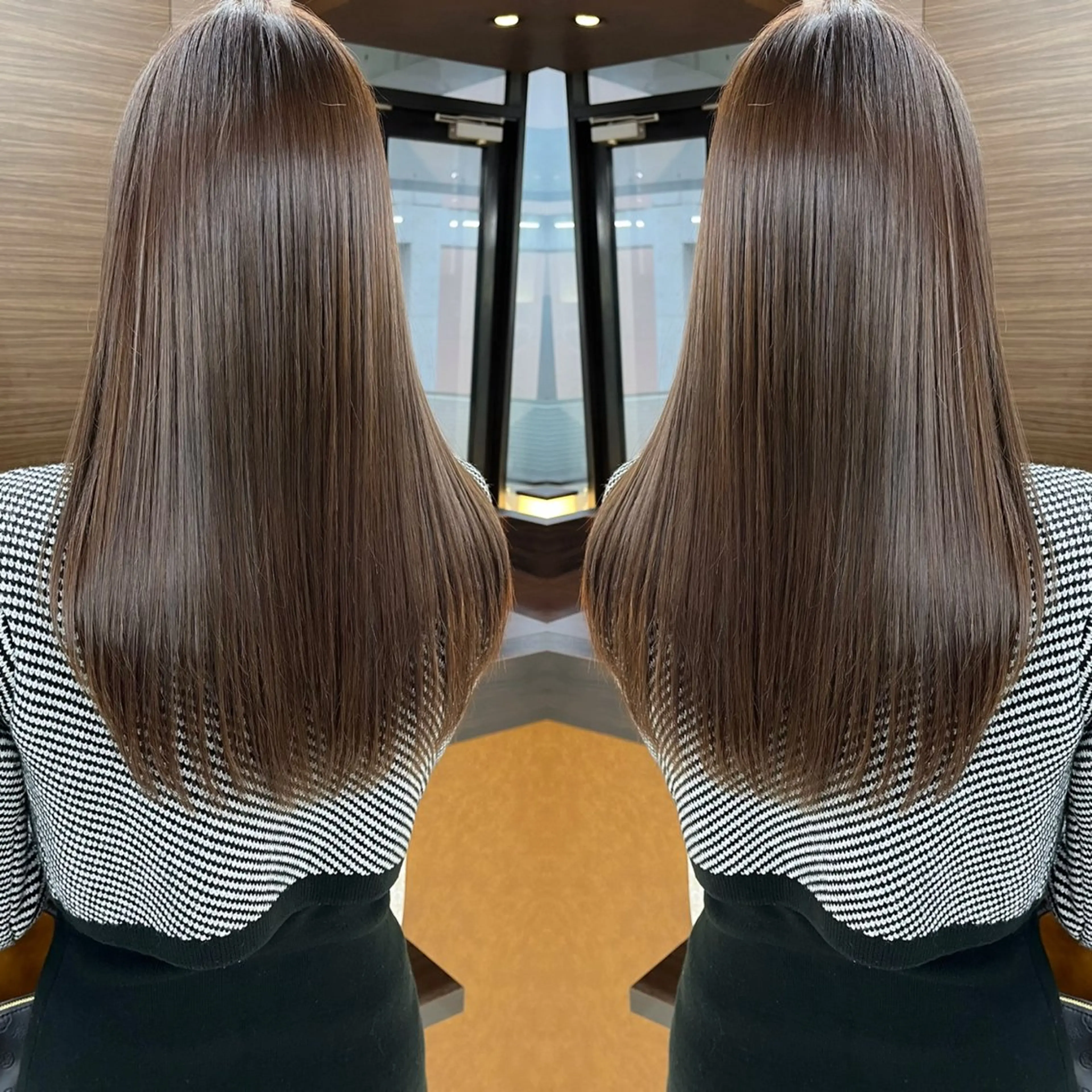 乾燥・ダメージ対策❗️【業界No.1超保湿ケア】✨似合わせカット&ケアカラー&5stepトリートメント✨の写真
