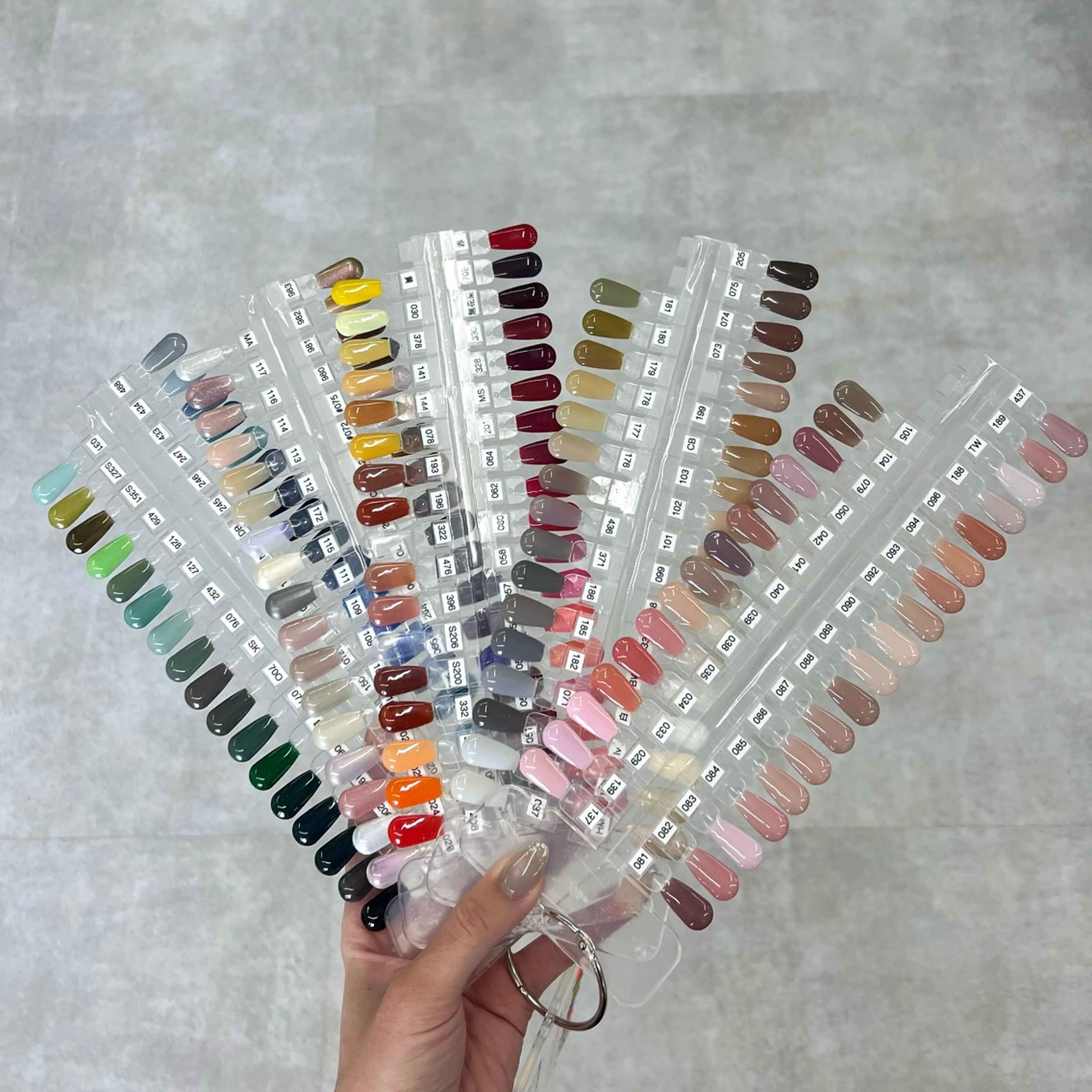 【練習モデル】オフあり/カラーグラデーション(ベースクリア)の写真