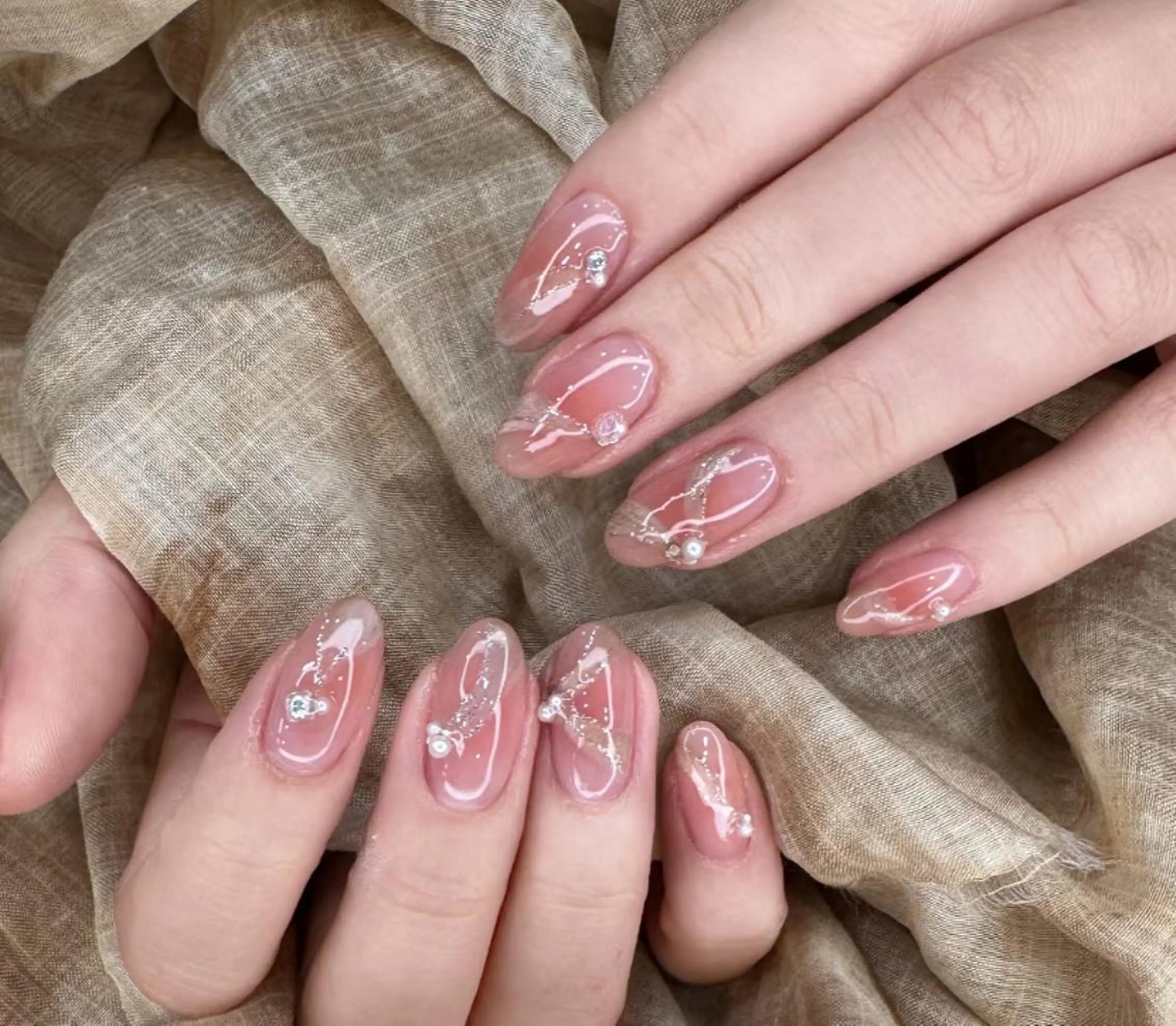 ネイル ハンドネイル 💫 Tsuki_Nailのネイルデザイン