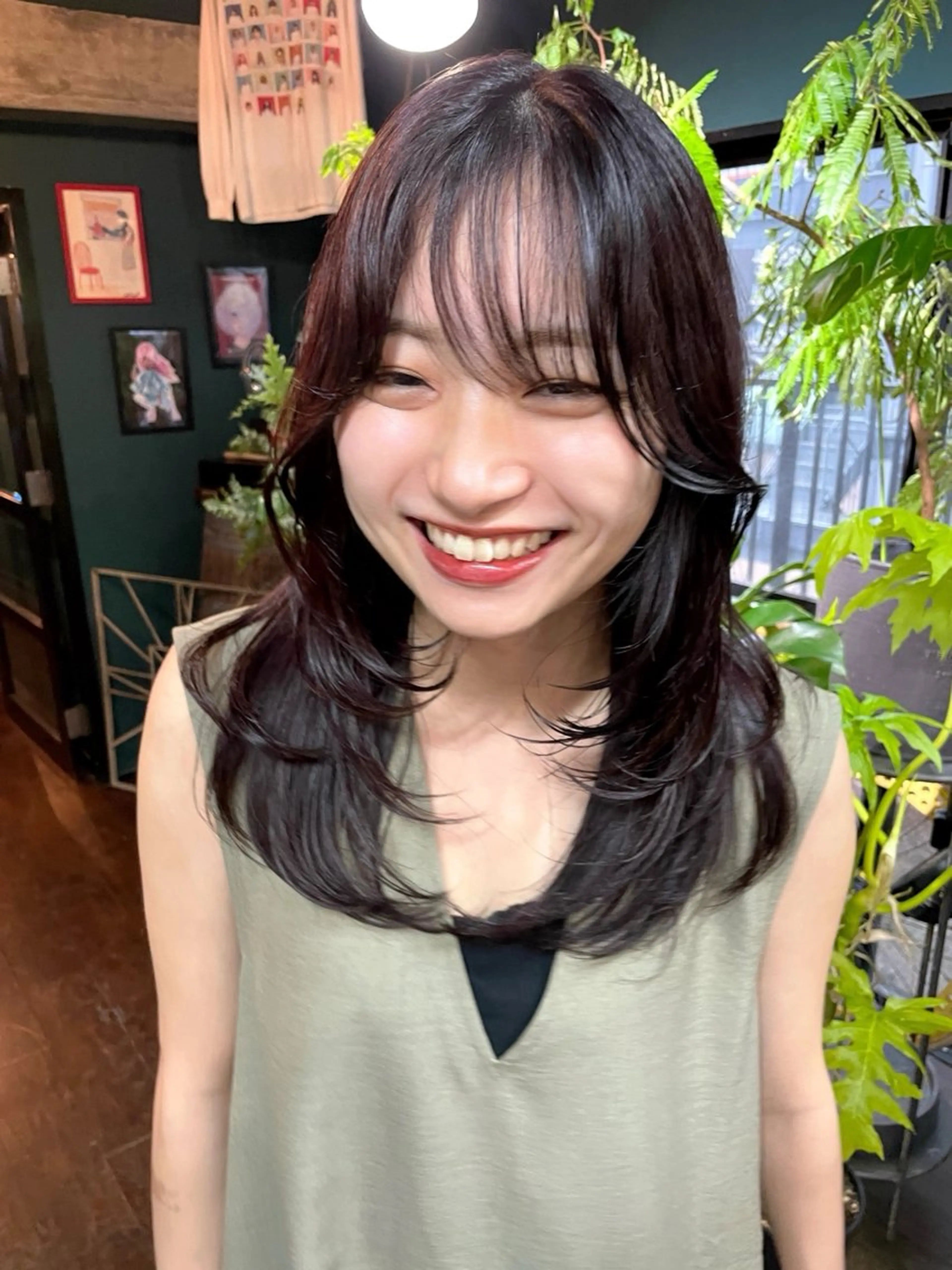 ロング レイヤーカット vivre libreのヘアスタイル