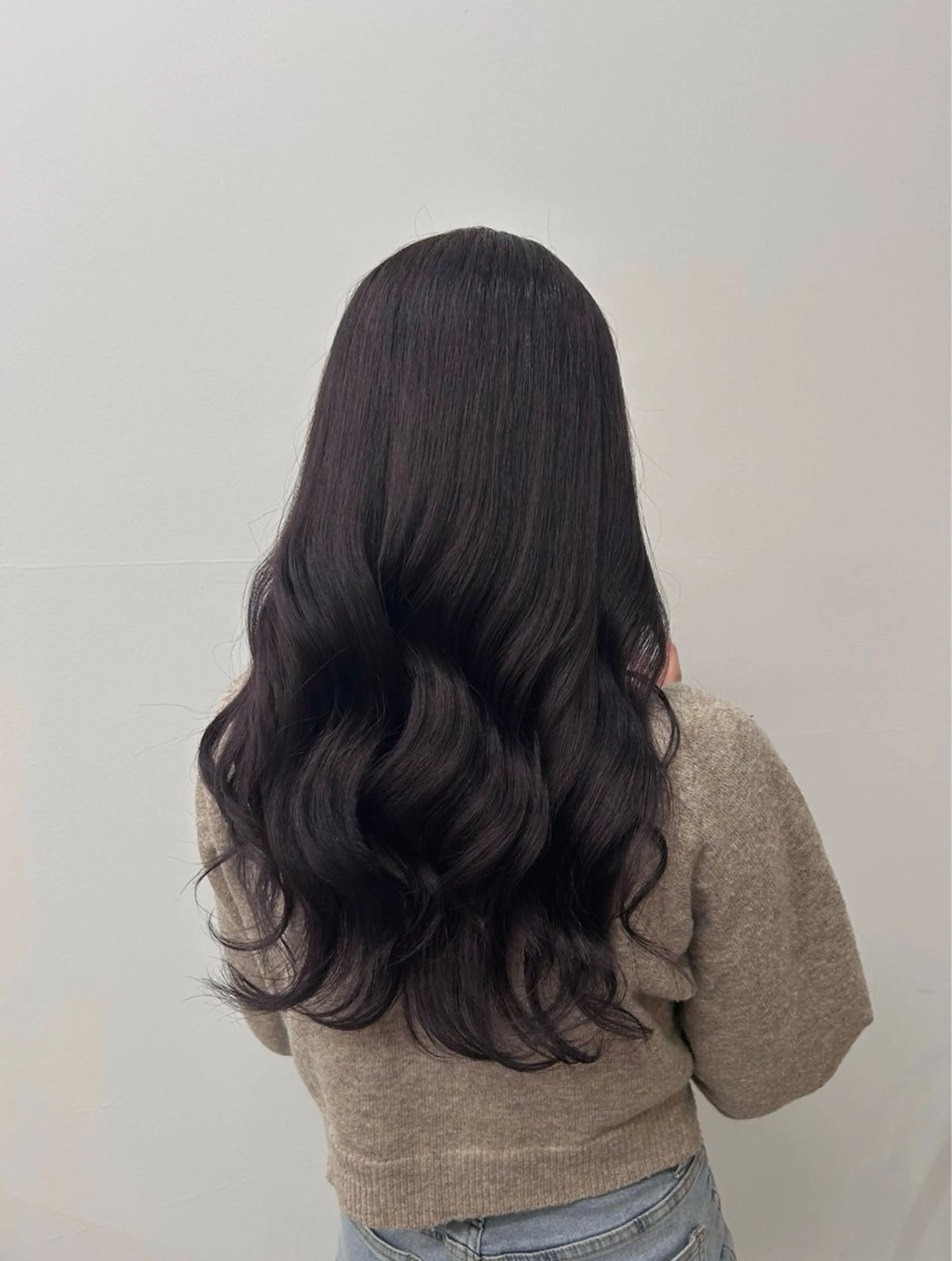 ロング カラー ヘアカラー 木藤 優杏のヘアスタイル