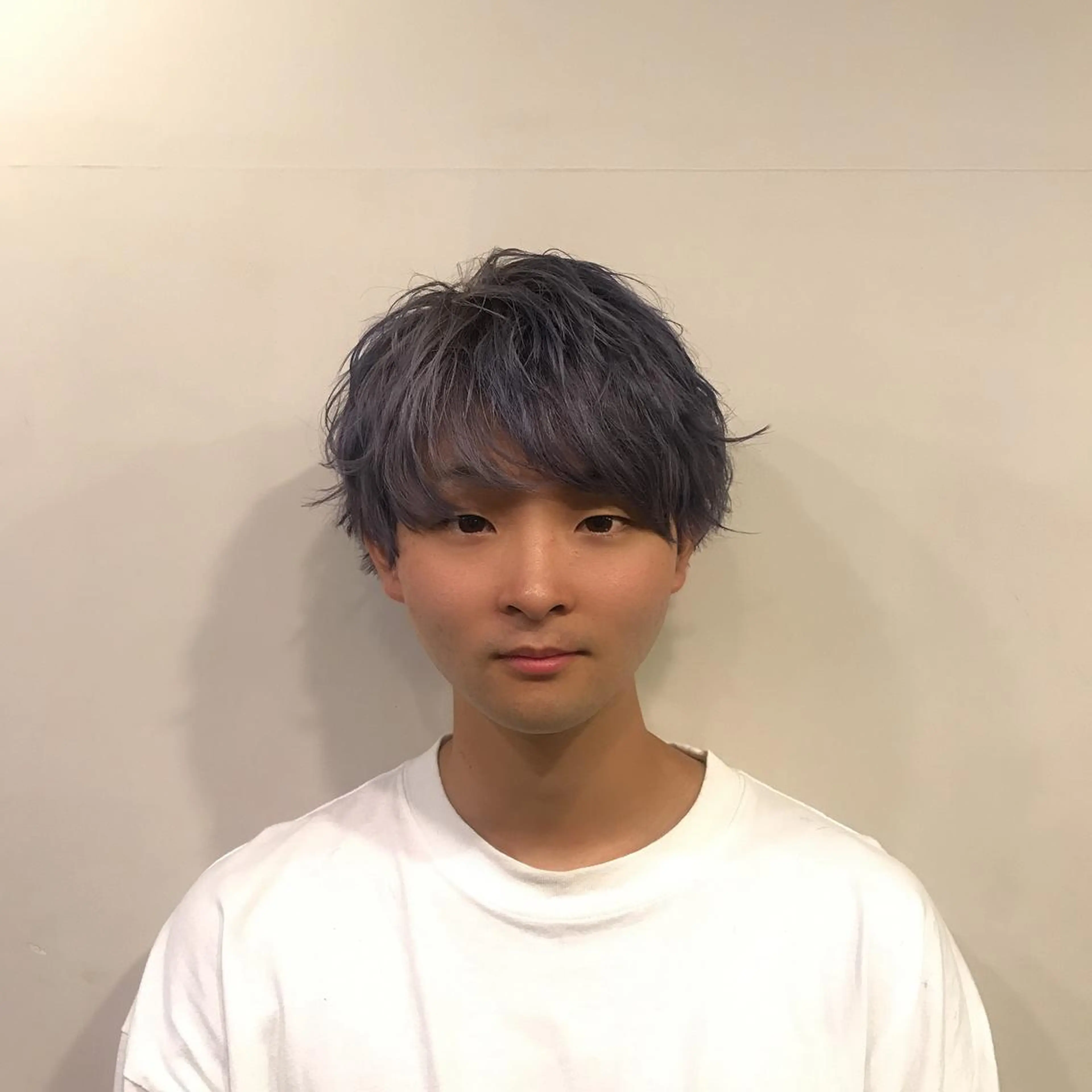 ショート カラー メンズ 縮毛矯正専門店店長 佐々木動画モデル募集のヘアスタイル