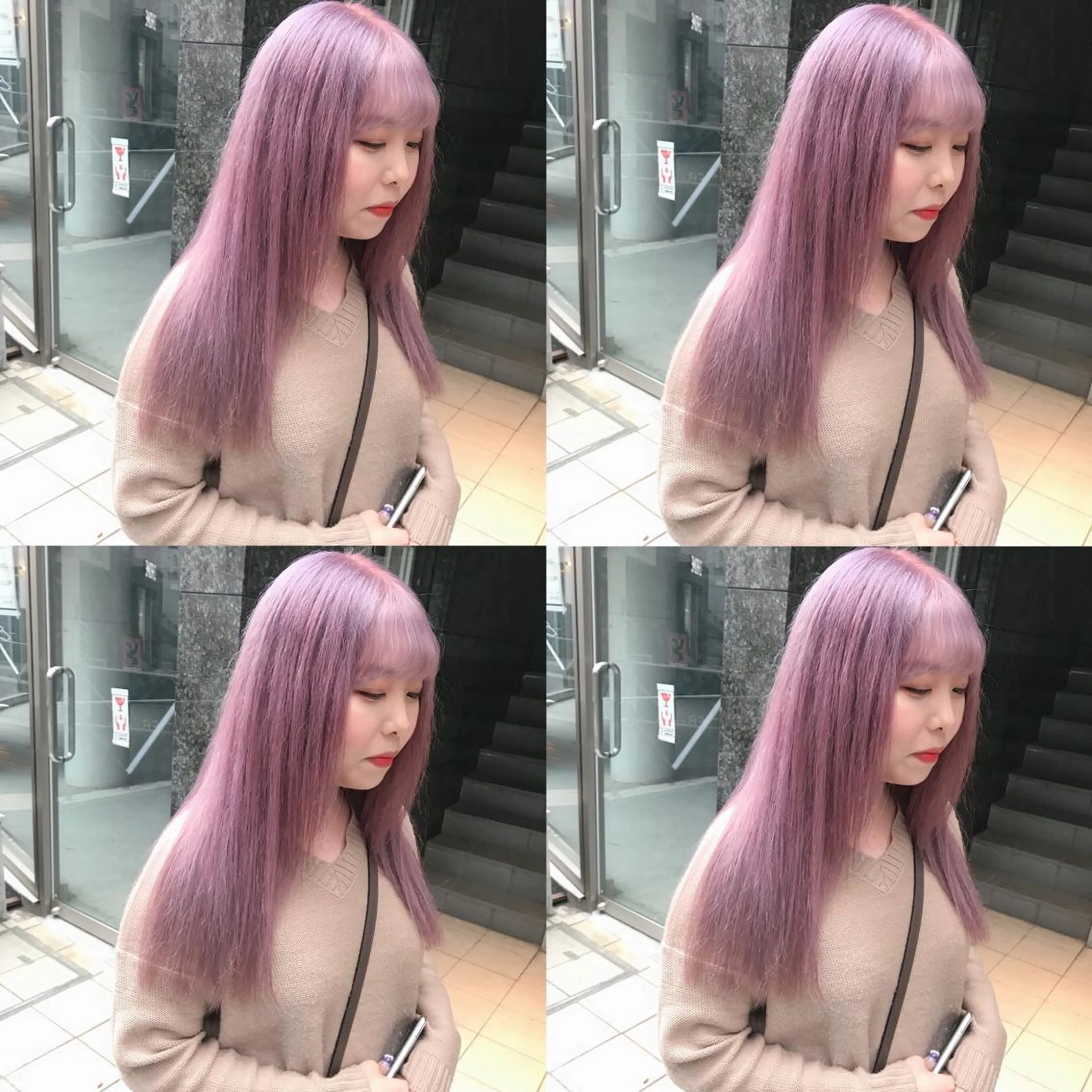 ロング カラー ヘアアレンジ トリートメント TAKUMAブリーチ /切りっぱなし🪽のヘアスタイル