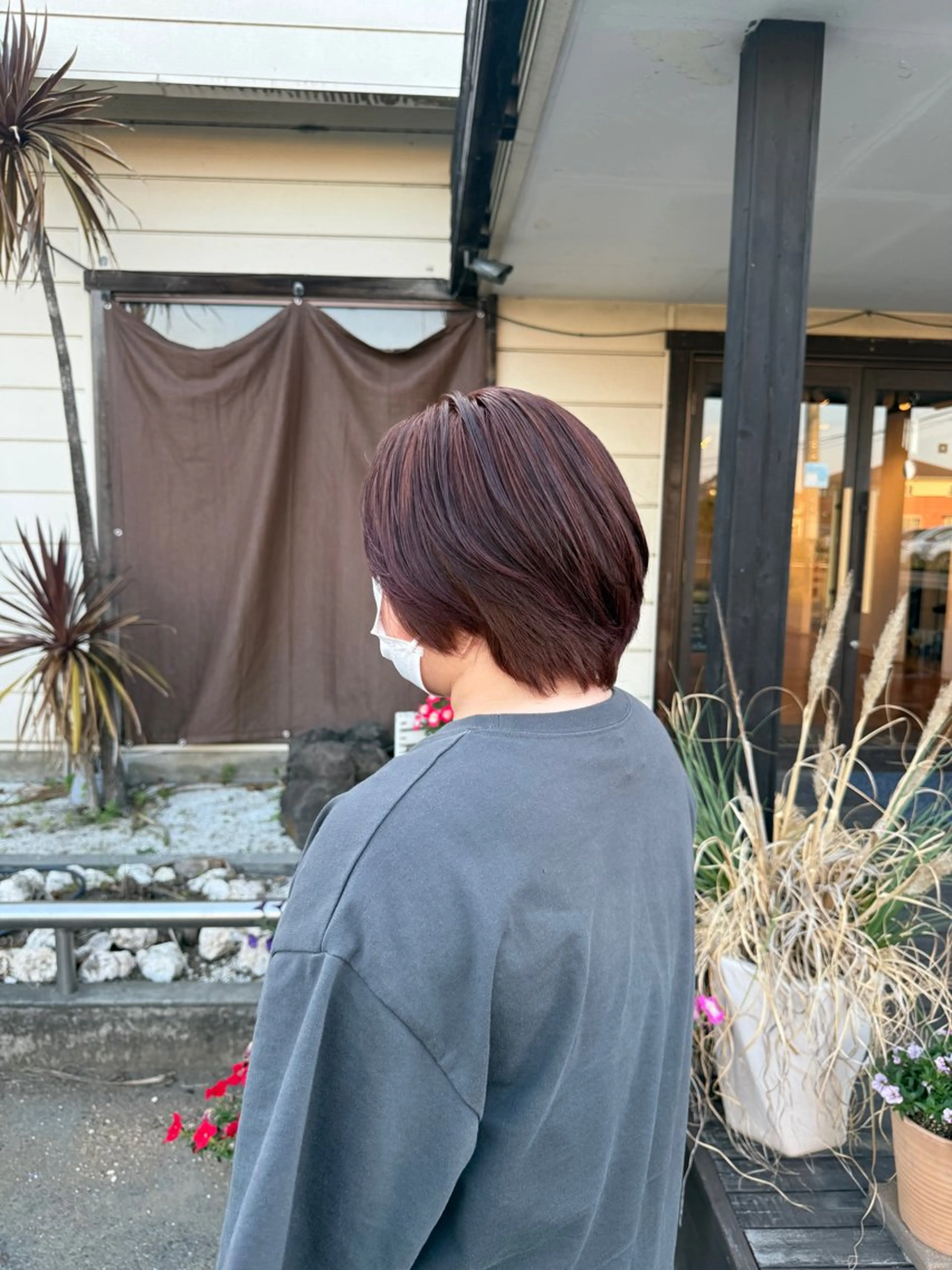 カラー ブリーチ ブラウンカラー ブリーチなしカラー ピンクカラー ヘアカラー malibu あいかのヘアスタイル