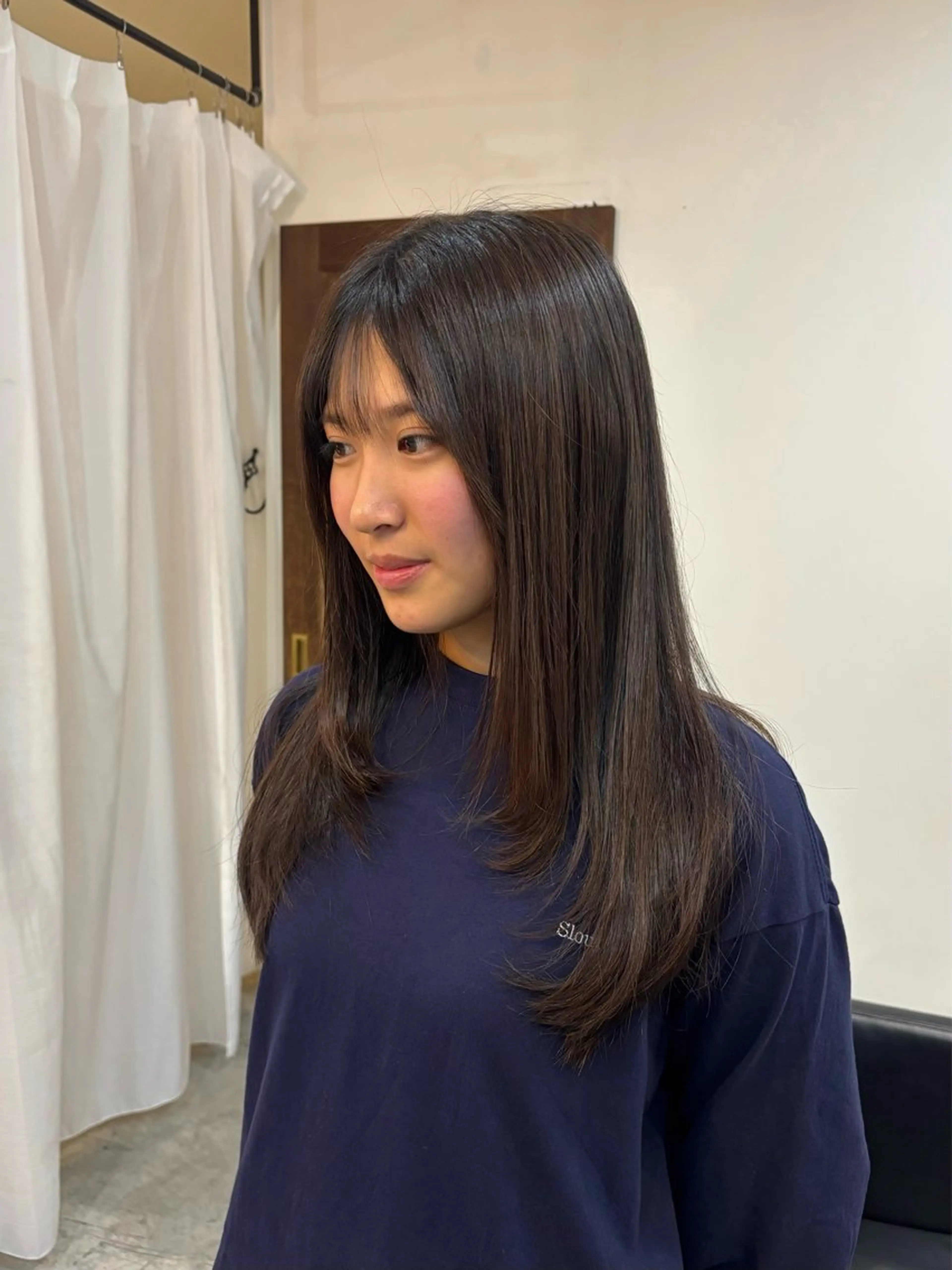 ロング レイヤーカット ロング カット ボブ/可愛いスタイル ⠀ゆらのヘアスタイル