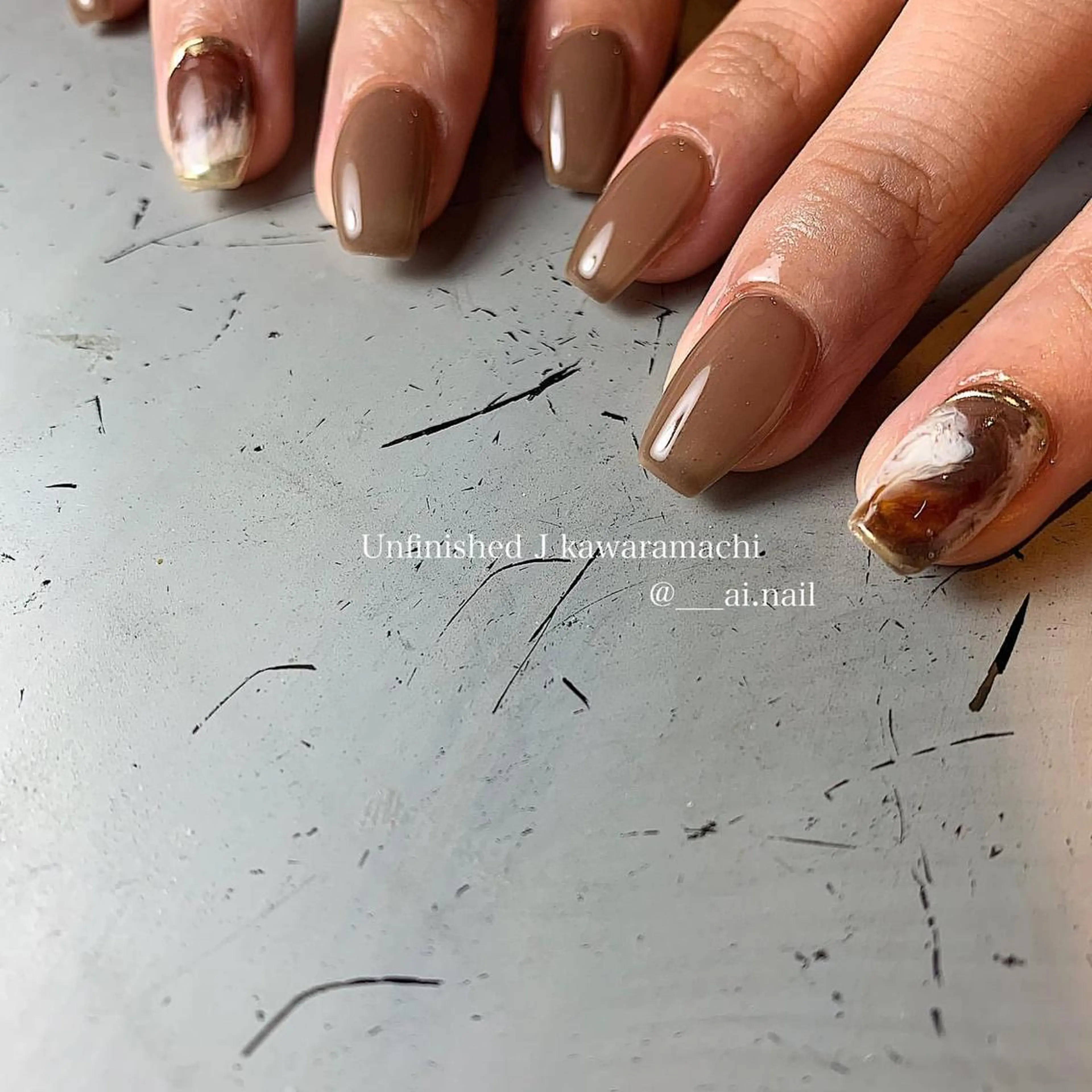 ネイル 🍃伏見 / soL nail / aiのネイルデザイン