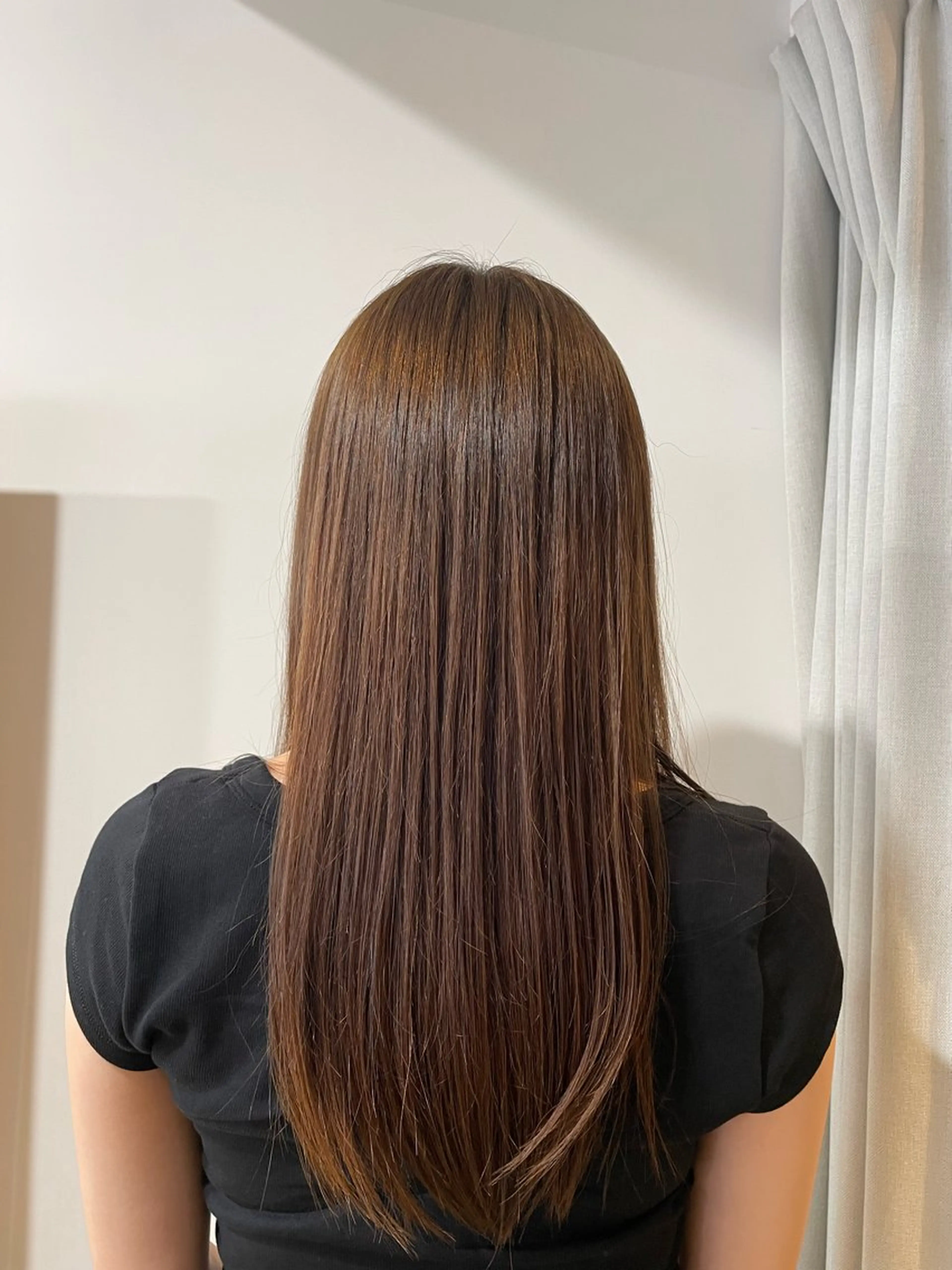 カラー ヘアカラー 山崎 彩音のヘアスタイル