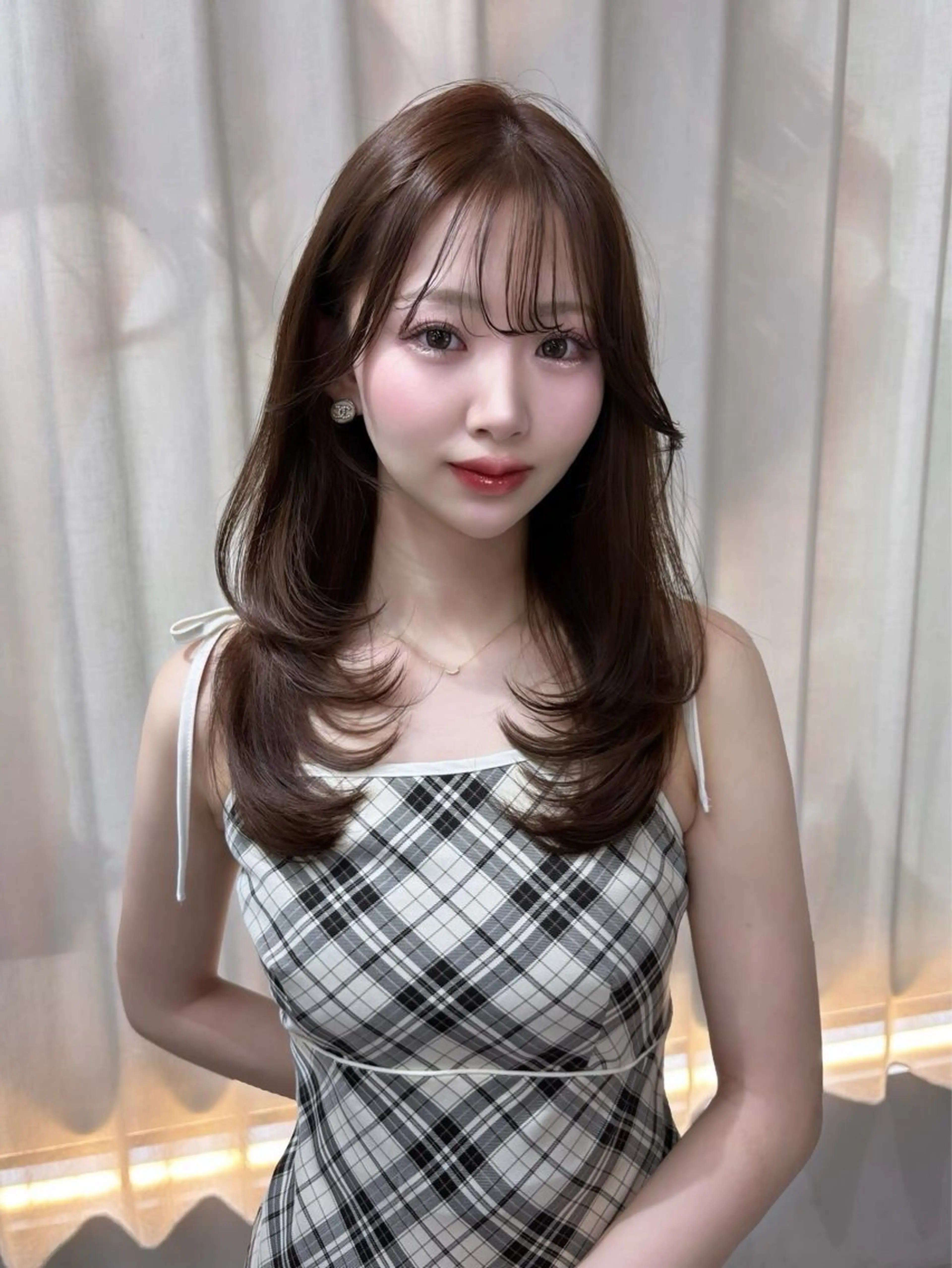 前髪/顔周りカット➕カラートリートメントの写真