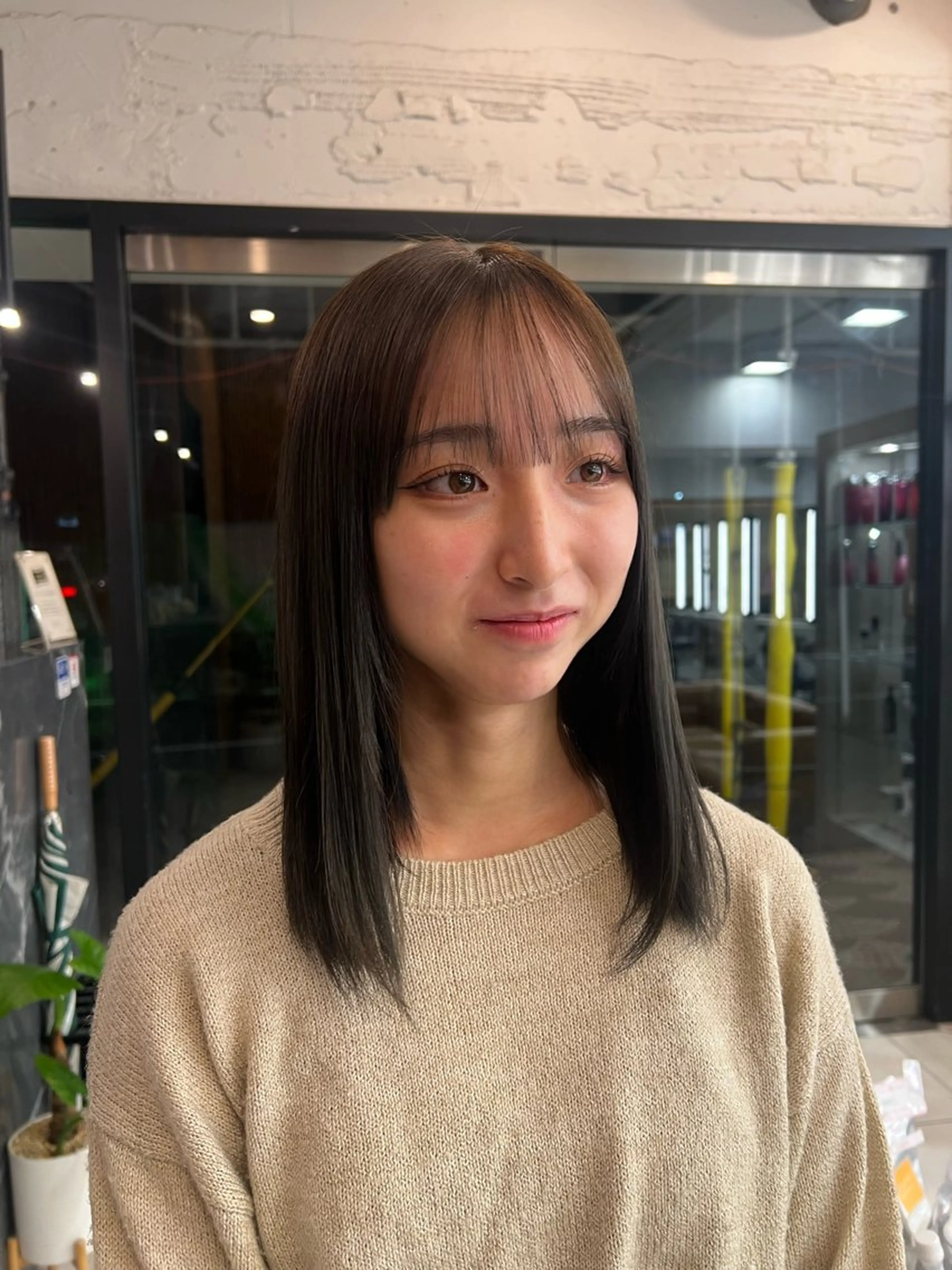 【撮影OKモデル限定クーポン📸✨】カラー➕3cm以上カット(ロング限定🫶)➕コテ巻き仕上げ👗💖の写真