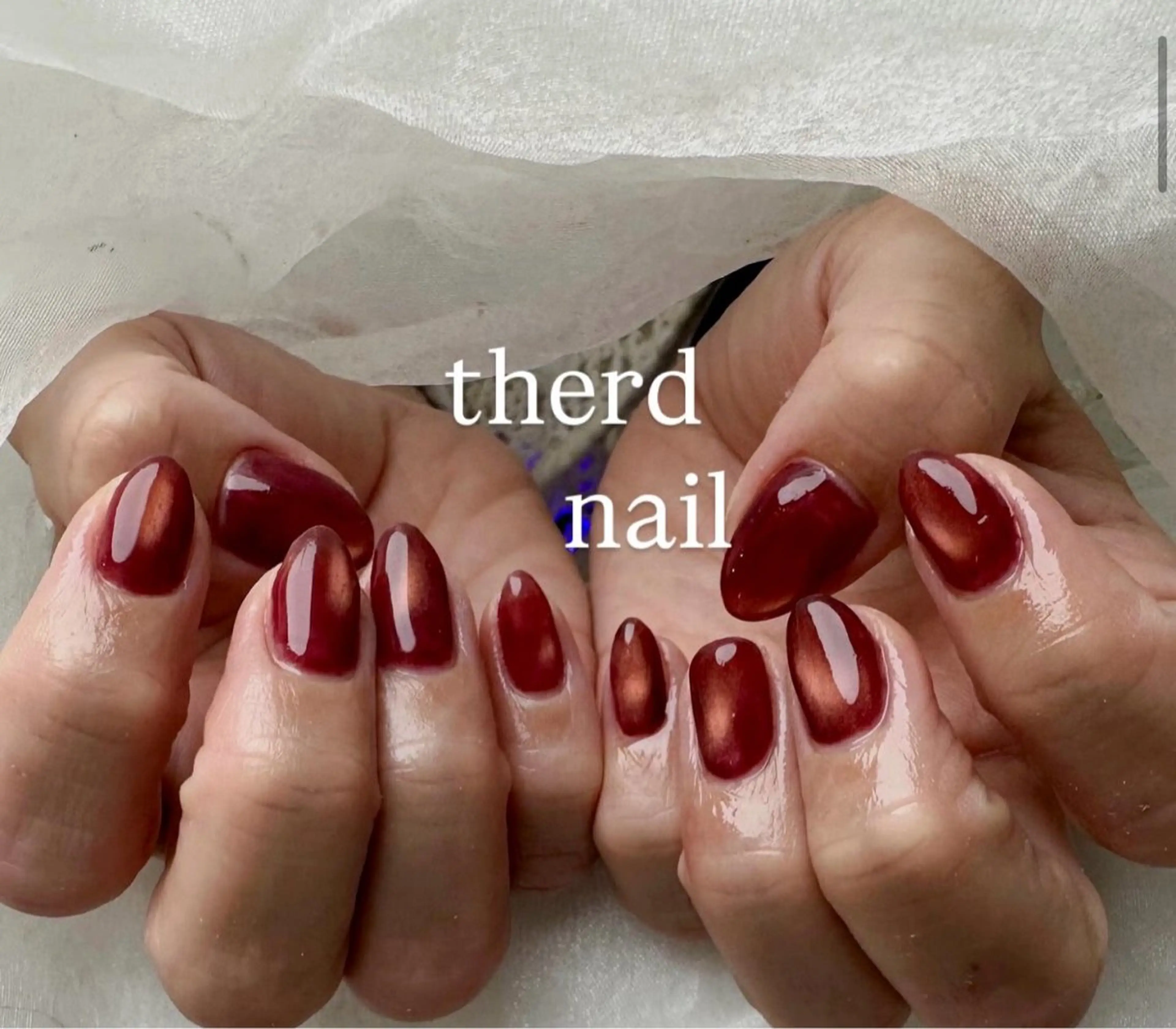 ネイル マグネットネイル thred HONOKAのネイルデザイン