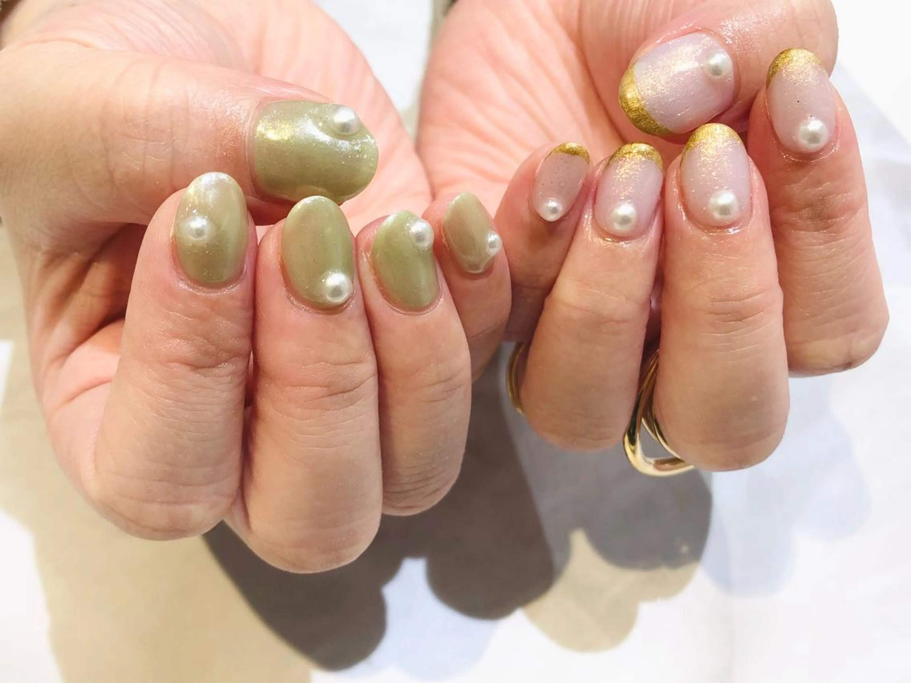 ネイル 舞田 苑香のネイルデザイン