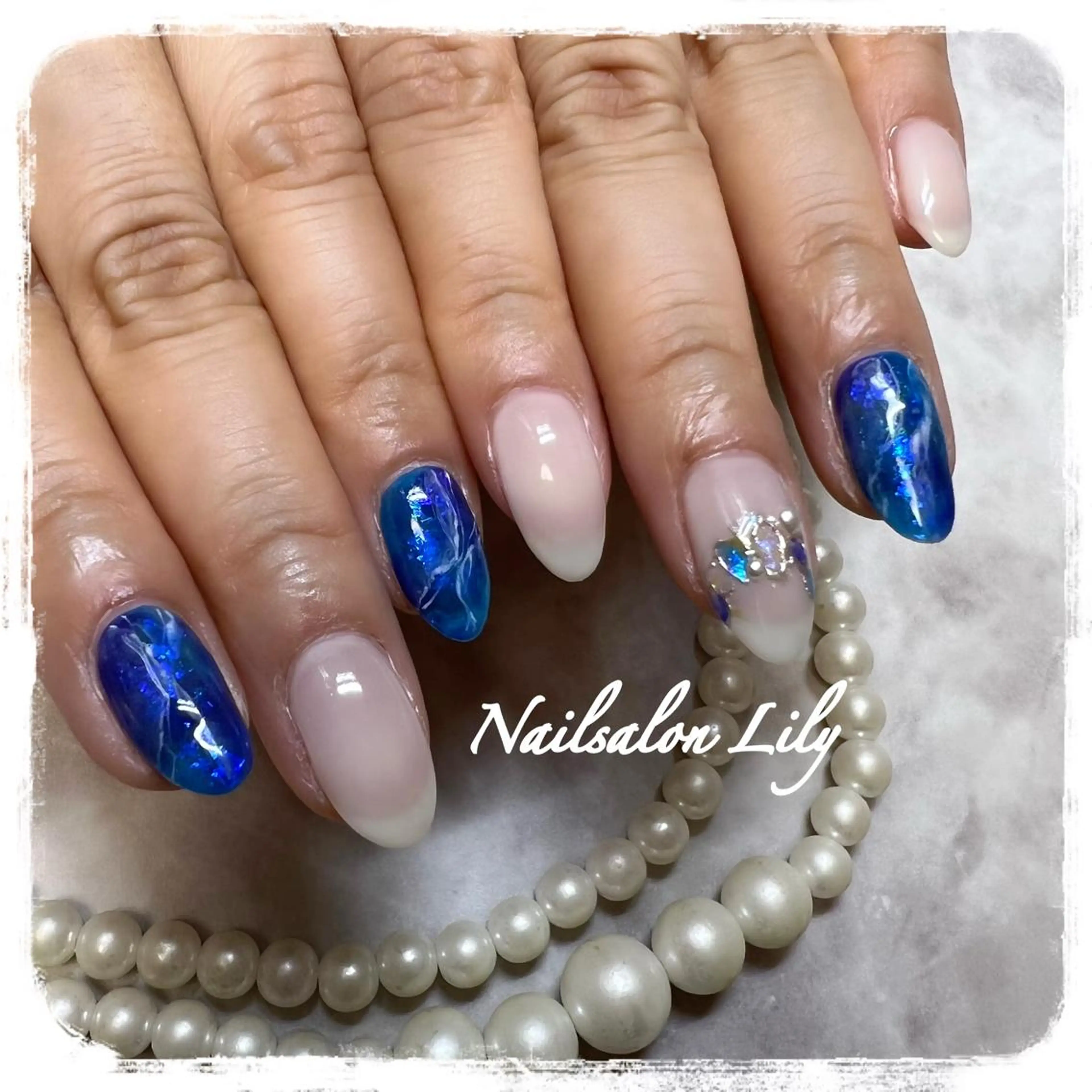 ネイル ハンドネイル Lily*nail 🌻Mii🌻のネイルデザイン