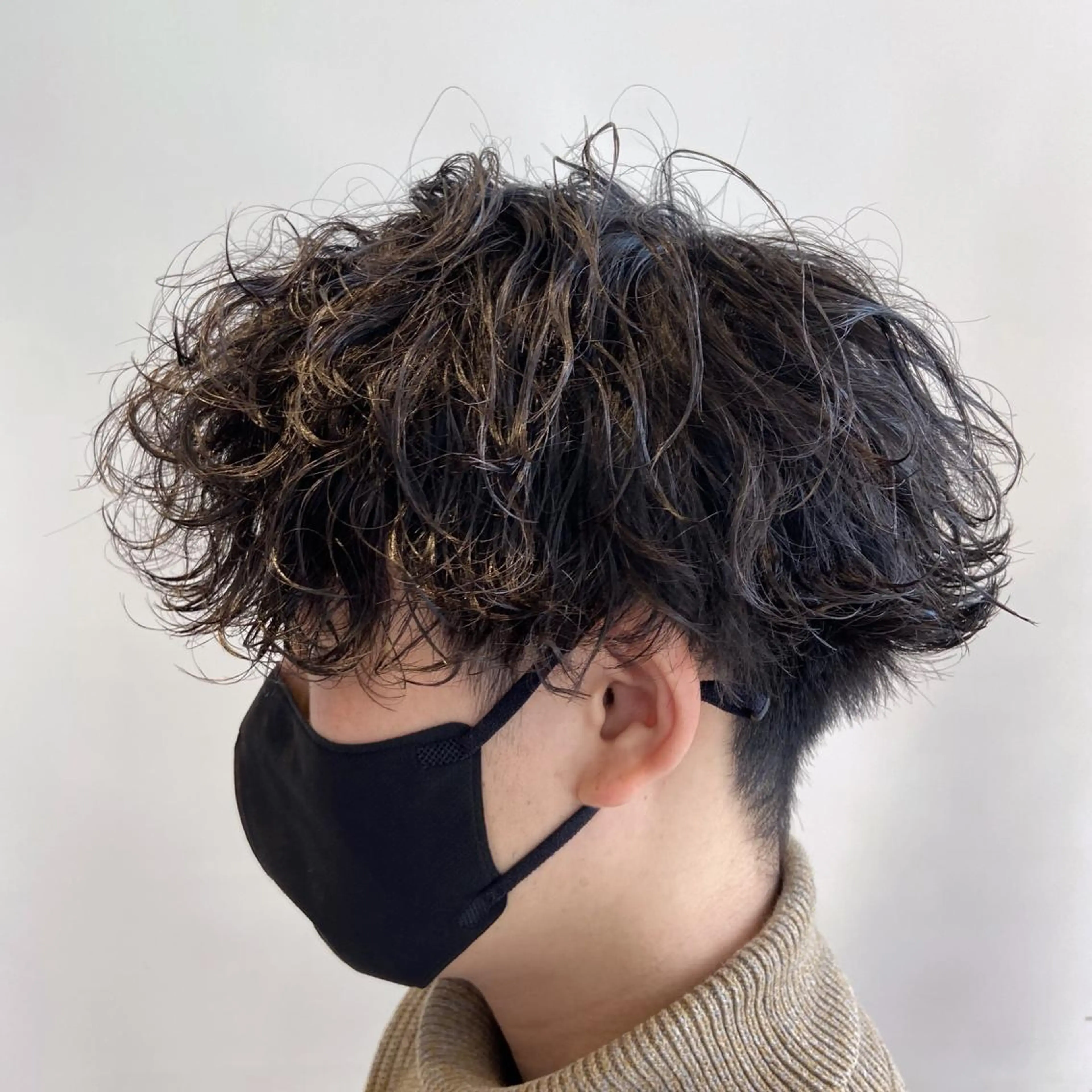 パーマ メンズ メンズパーマ メンズ縮毛矯正 ♠️店長下平隼人のヘアスタイル