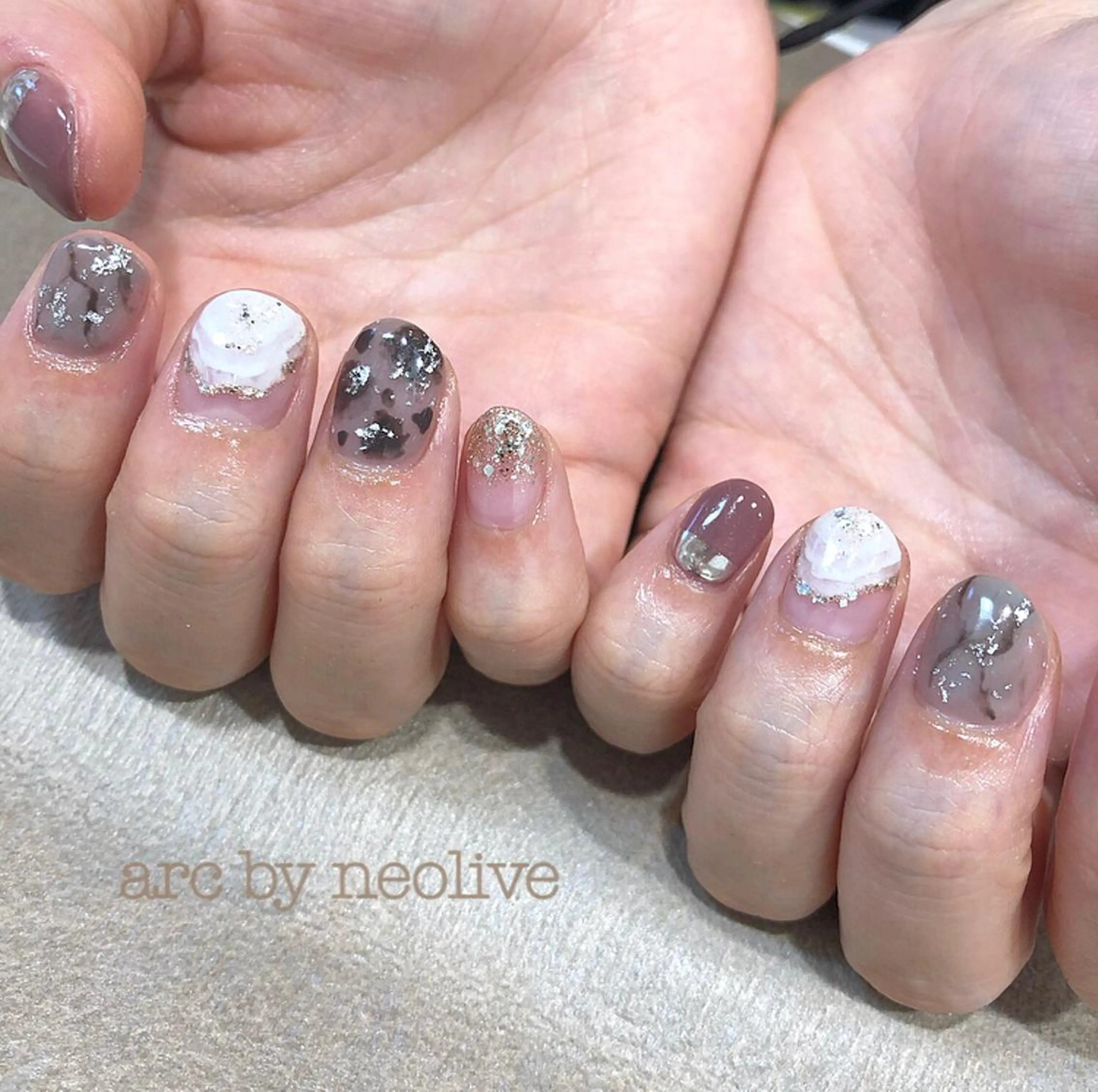 ネイル ニュアンスネイル rina eye&nailのマツエク・マツパデザイン