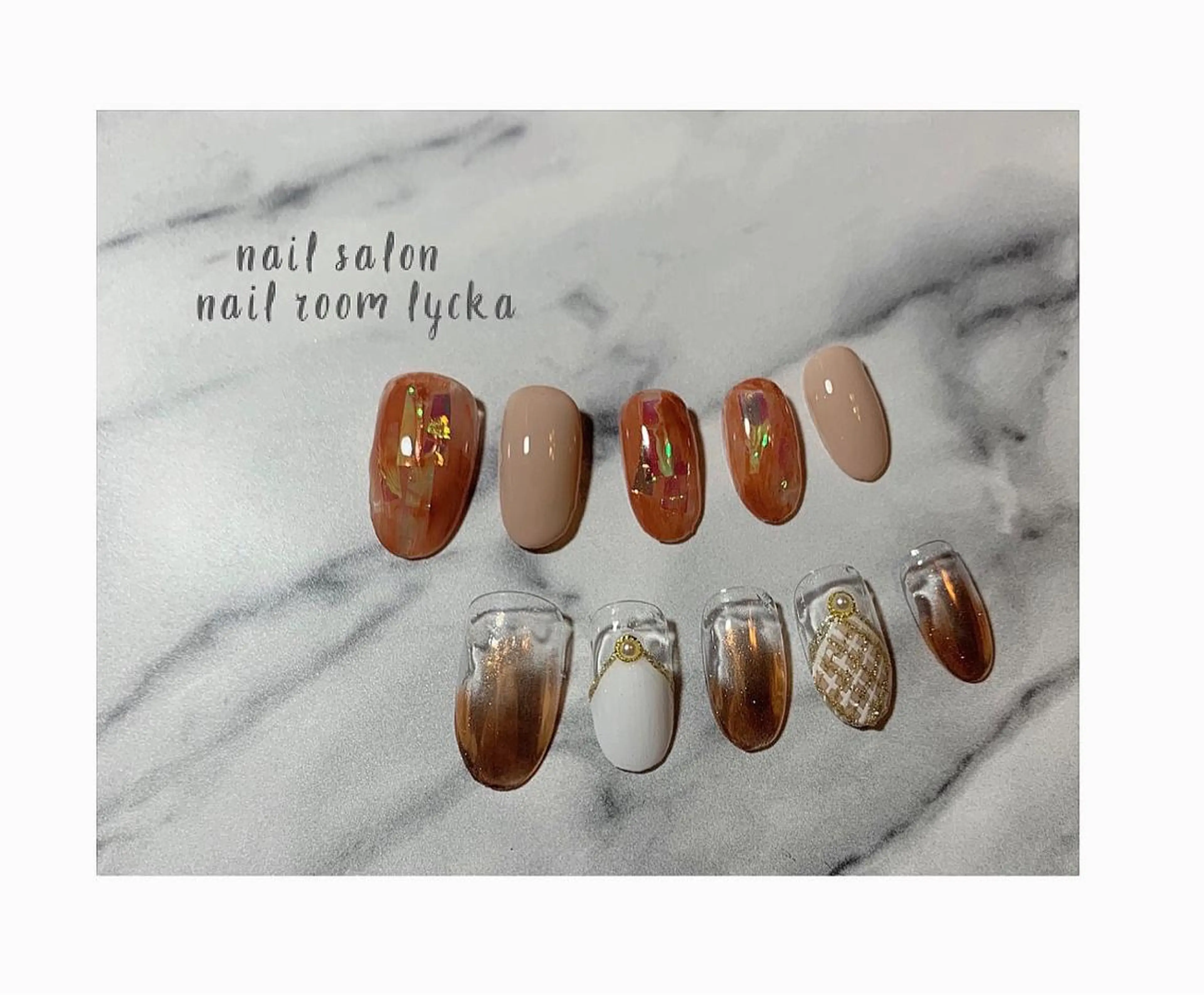 ネイル ﾈｲﾙﾙｰﾑﾘｯｶ 𝐦𝐚𝐲𝐮のネイルデザイン