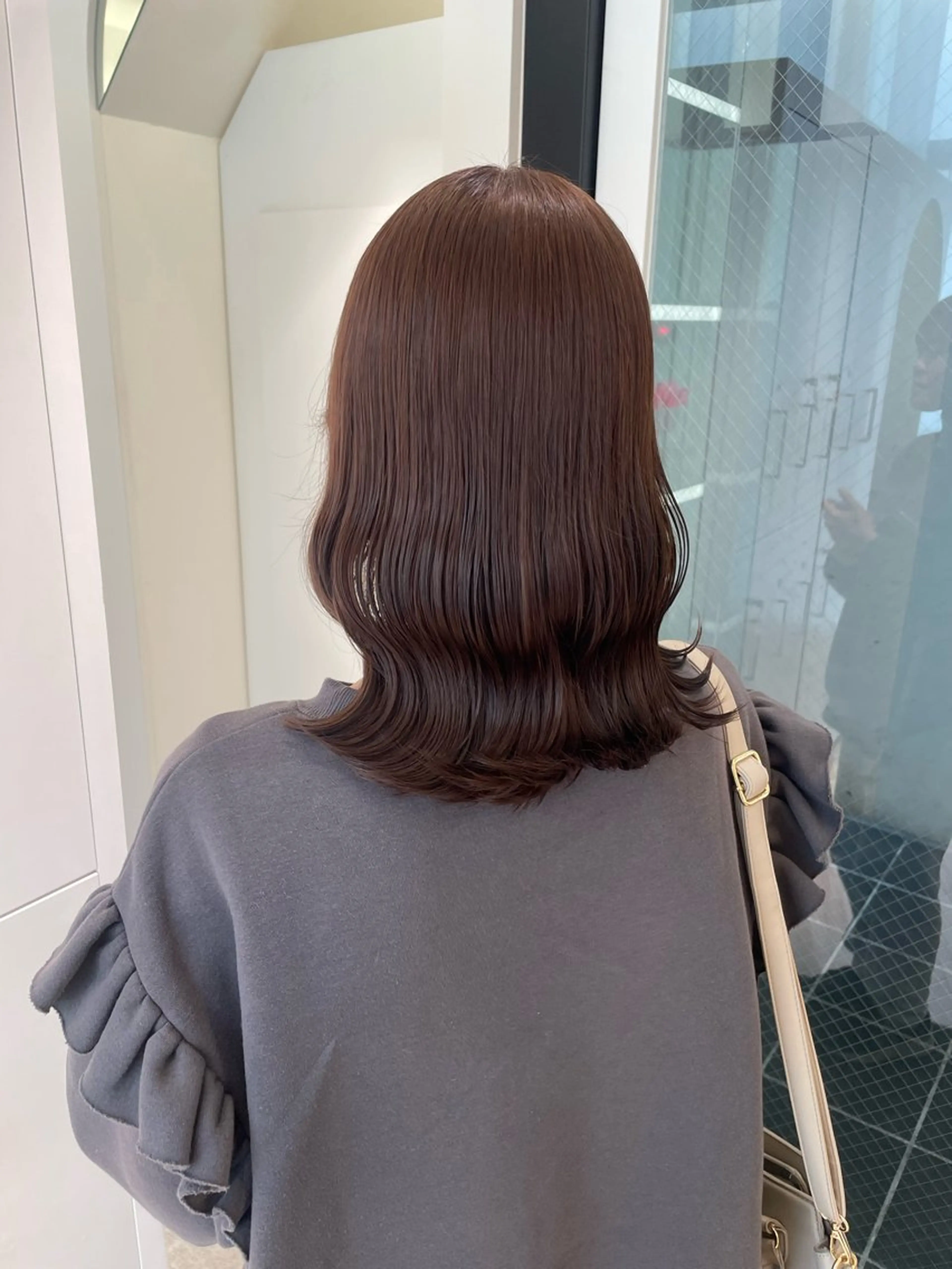 ミディアム カラー Parve Mix /頓宮 稚愛🤍のヘアスタイル