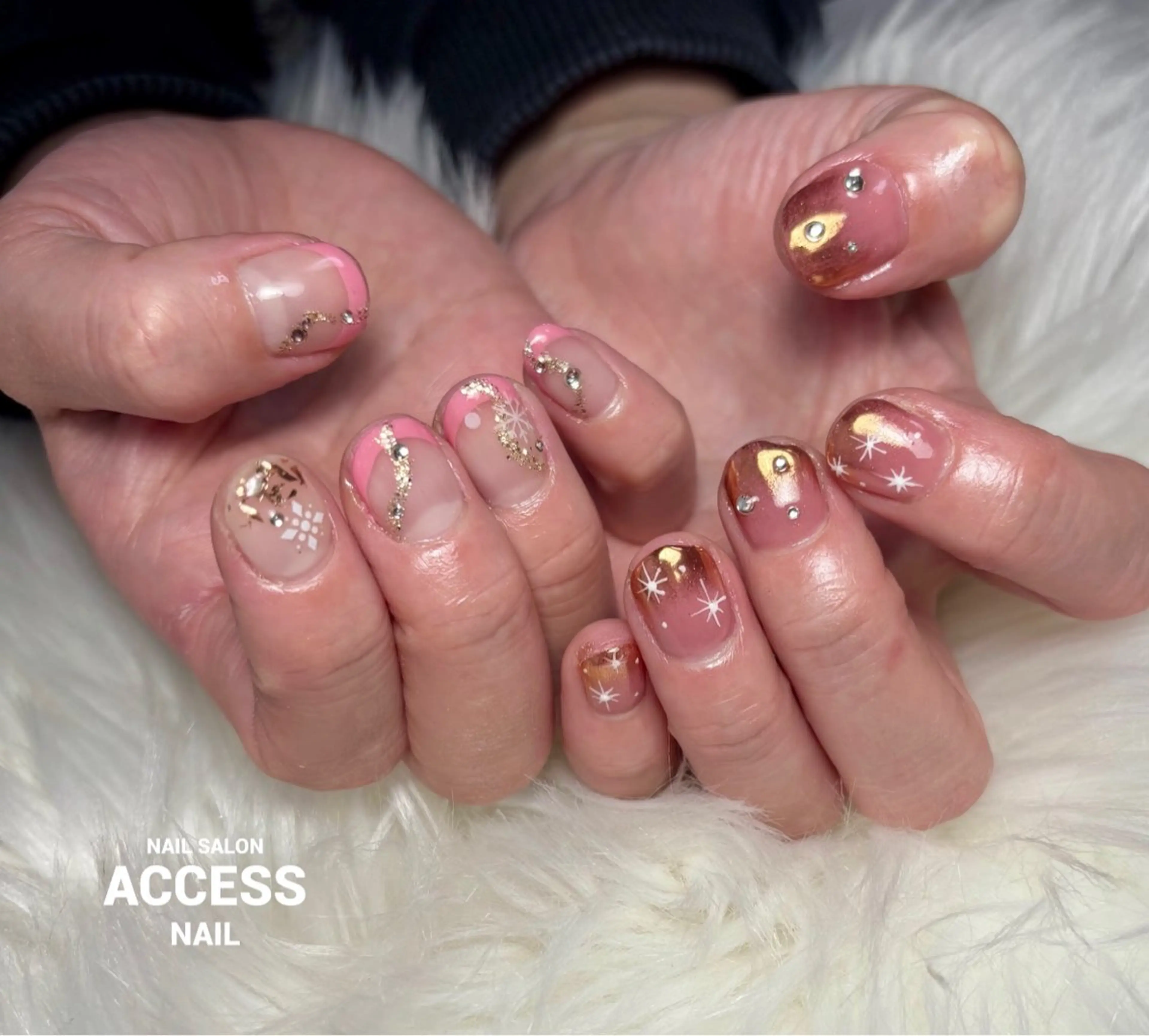 ネイル access nailのネイルデザイン