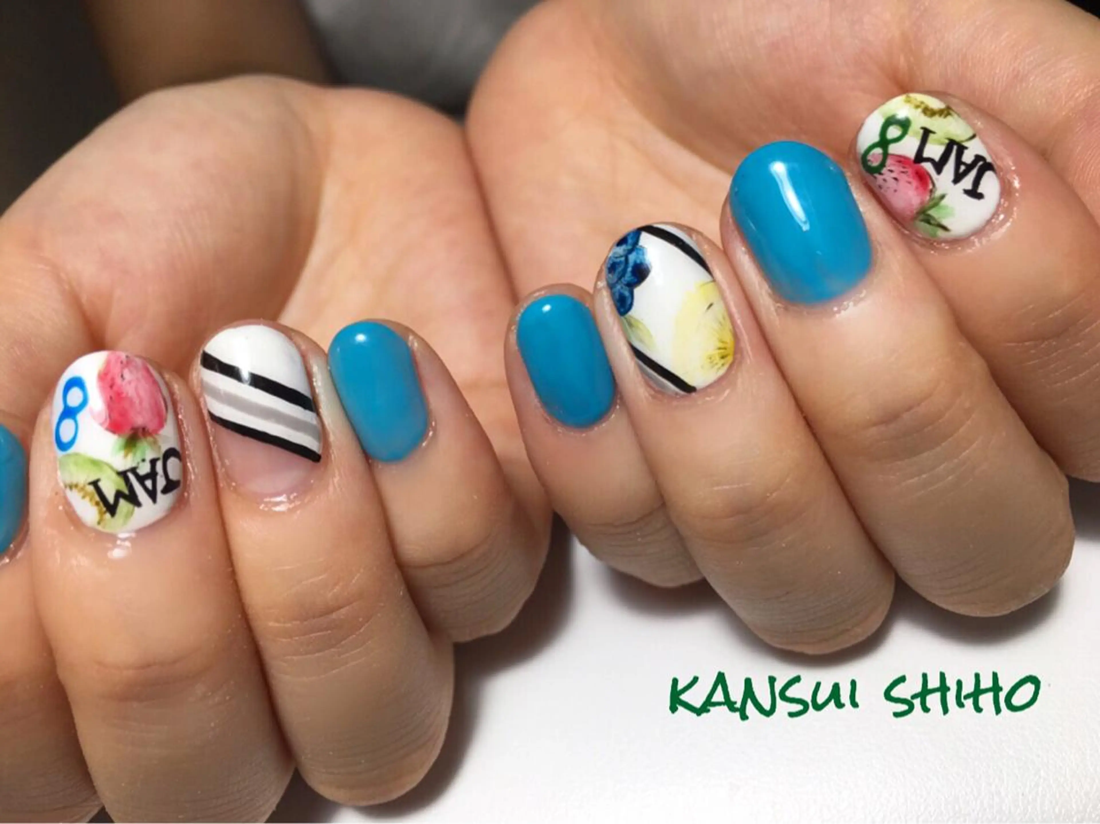 ネイル Elio 国泰寺のネイルデザイン