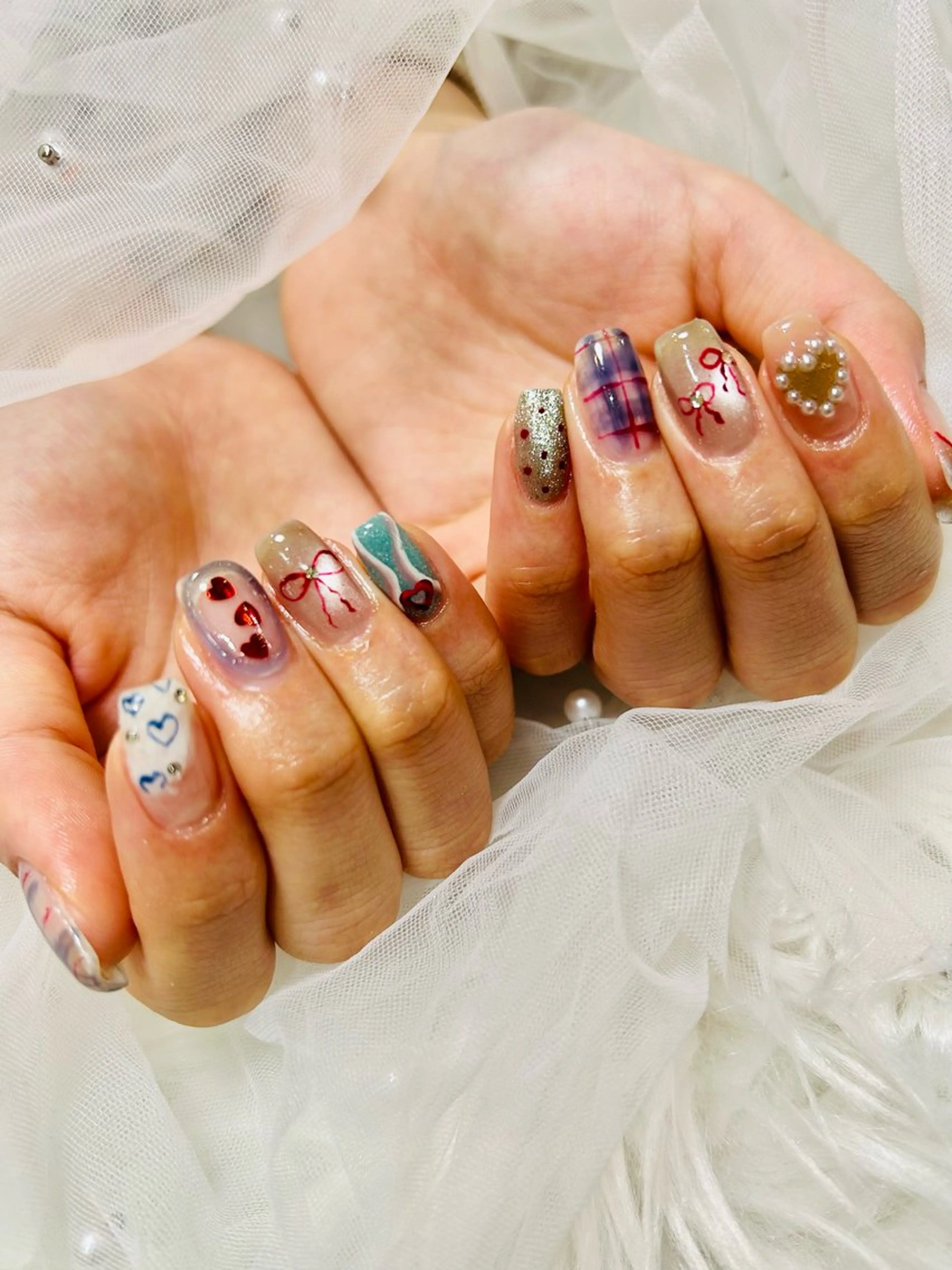 ネイル 持ち込み EmaNail Risaのネイルデザイン