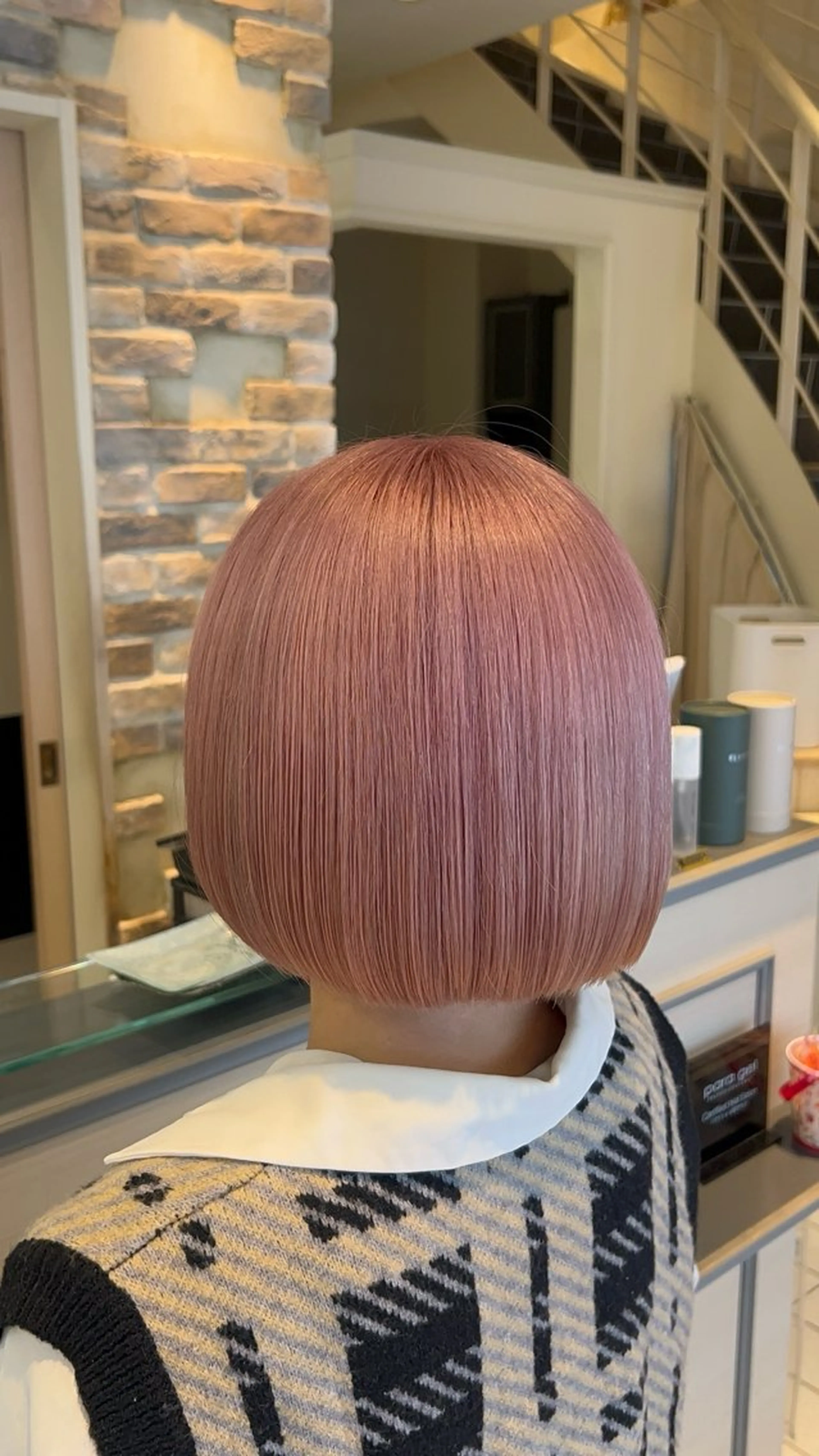 カラー ピンクカラー ヘアカラー トリートメント みか ✩⡱のヘアスタイル