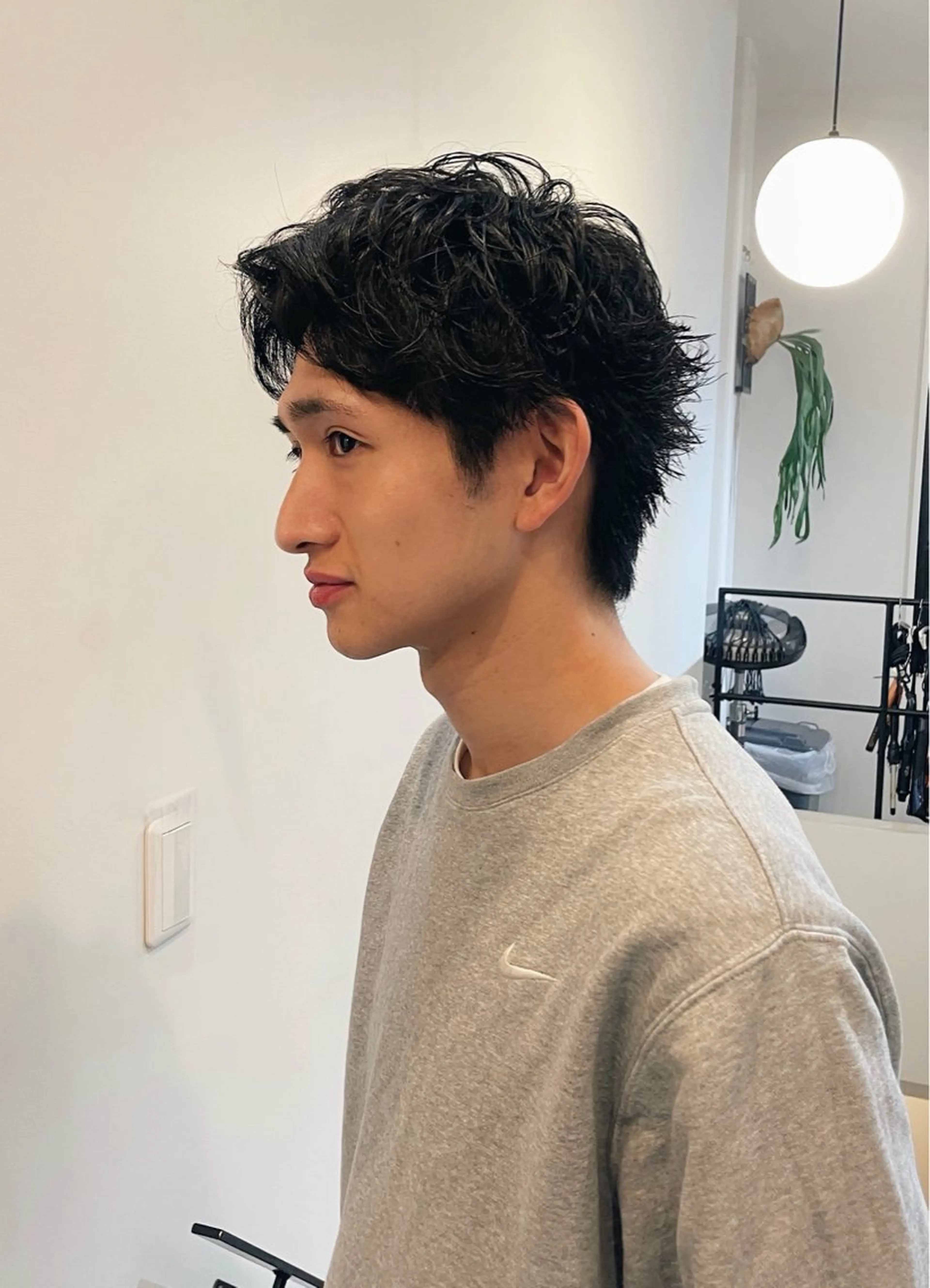 ショート パーマ メンズ カット パーマ ボブ／パーマ指名 No. 1🍃れんとのヘアスタイル