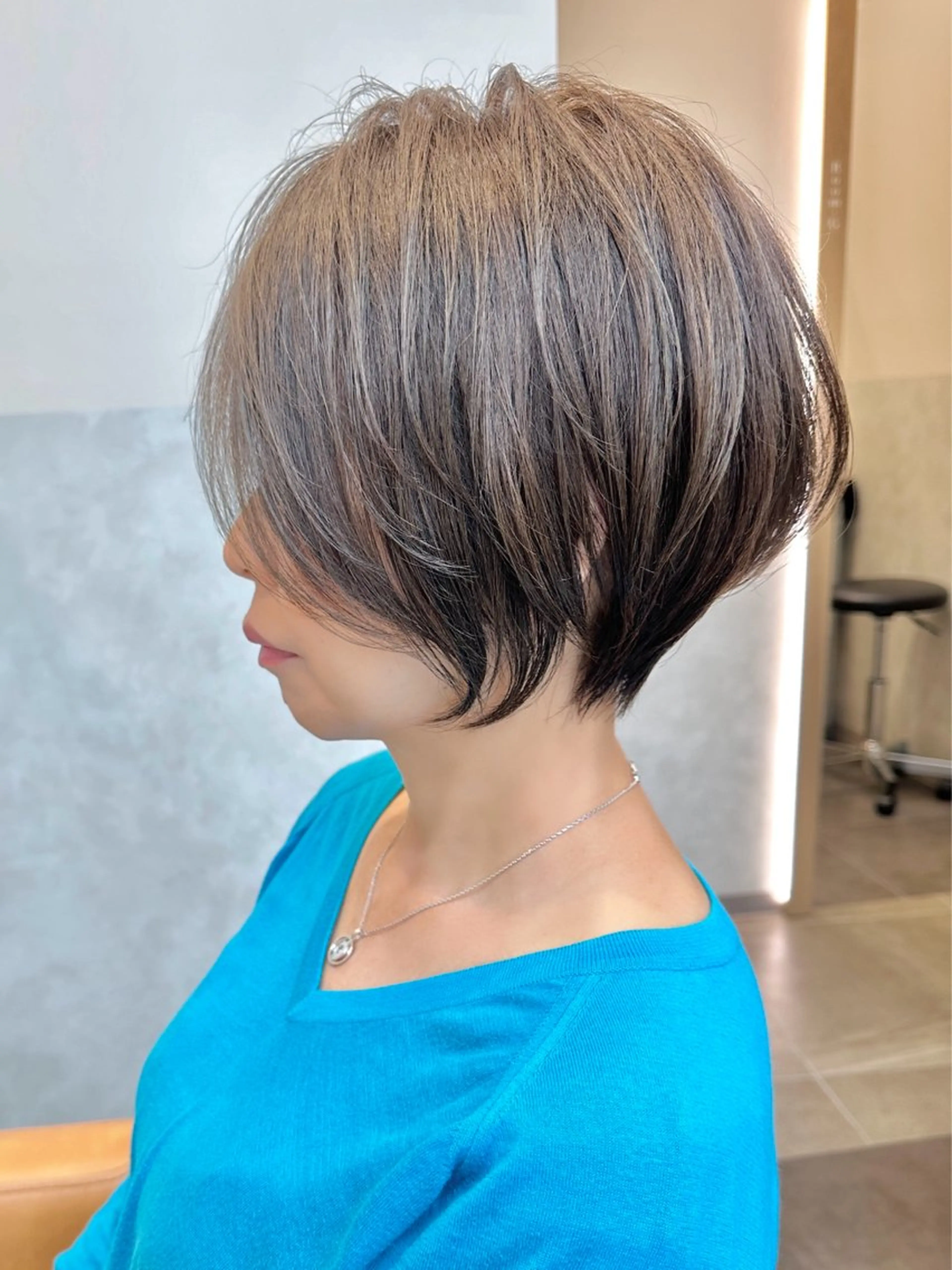 平日限定　sns用　動画撮影可能な方限定⭐︎レディースショート限定⭐︎平日限定シャンプーブローの写真