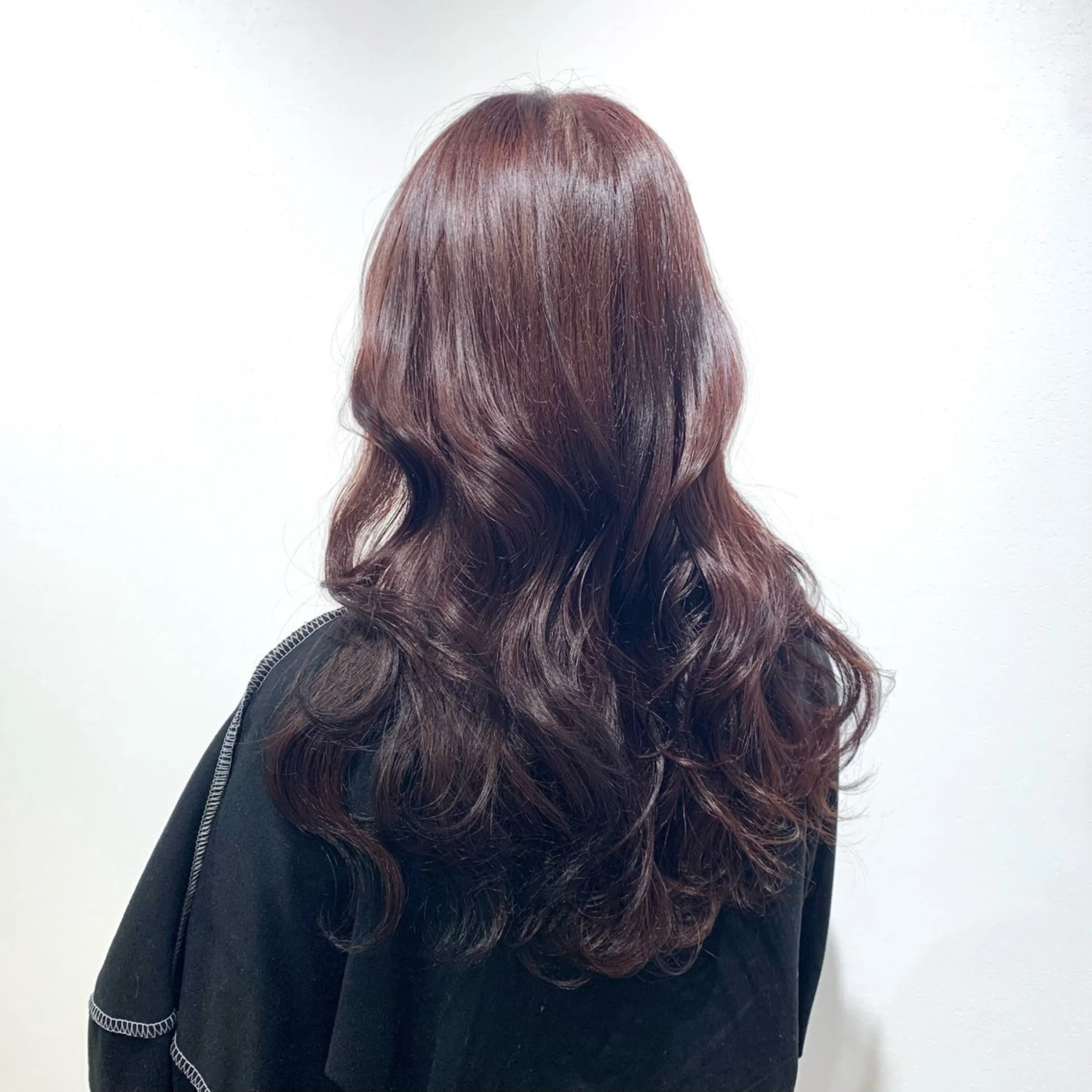 ロング カラー ヘアアレンジ キヨミ 韓国レイヤーカットのヘアスタイル