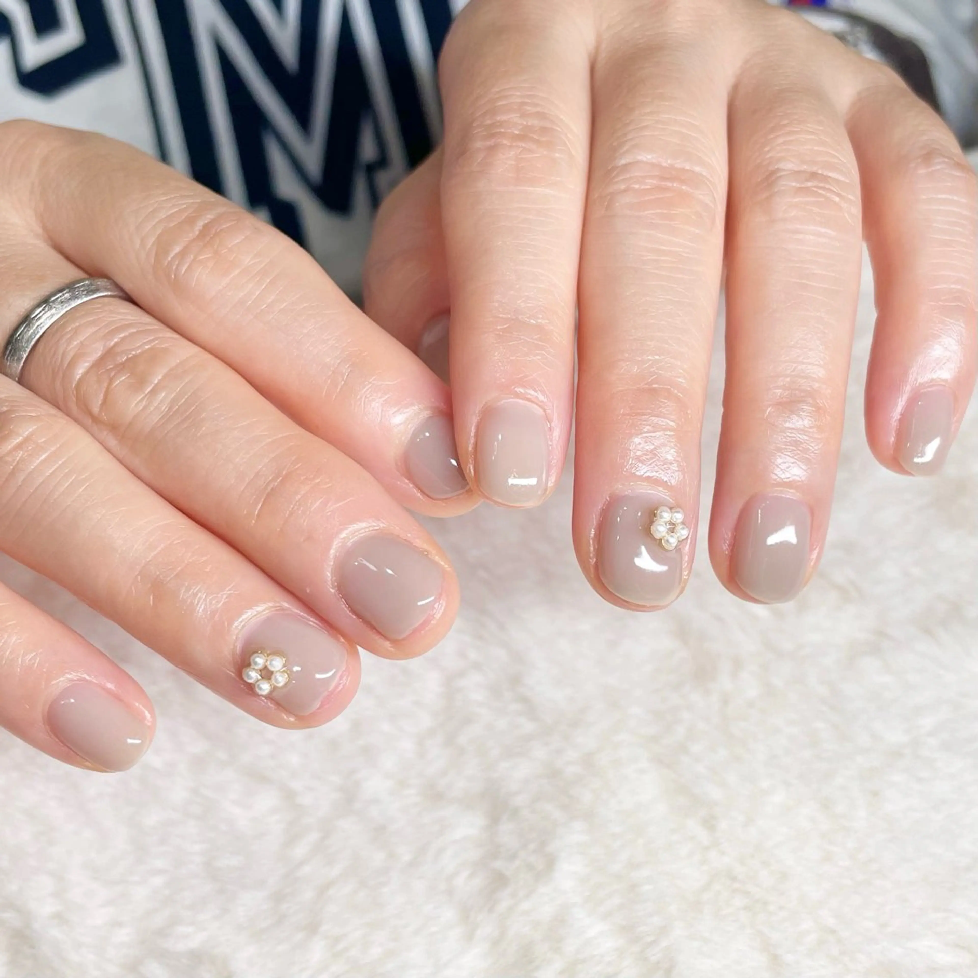 ネイル ワンカラーネイル シンプルネイル Nail Salon Y.のネイルデザイン