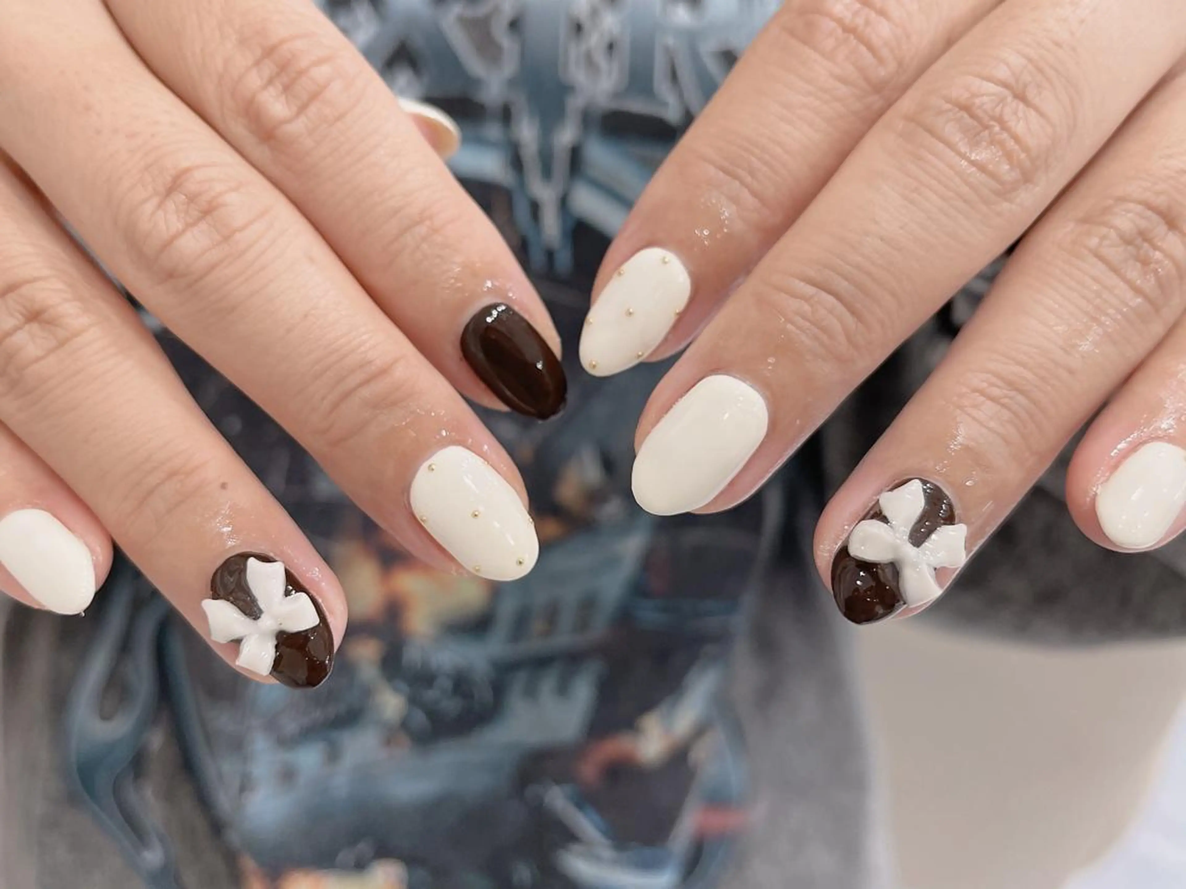 ネイル 持ち込み 🦋y y Nail 🤍のネイルデザイン