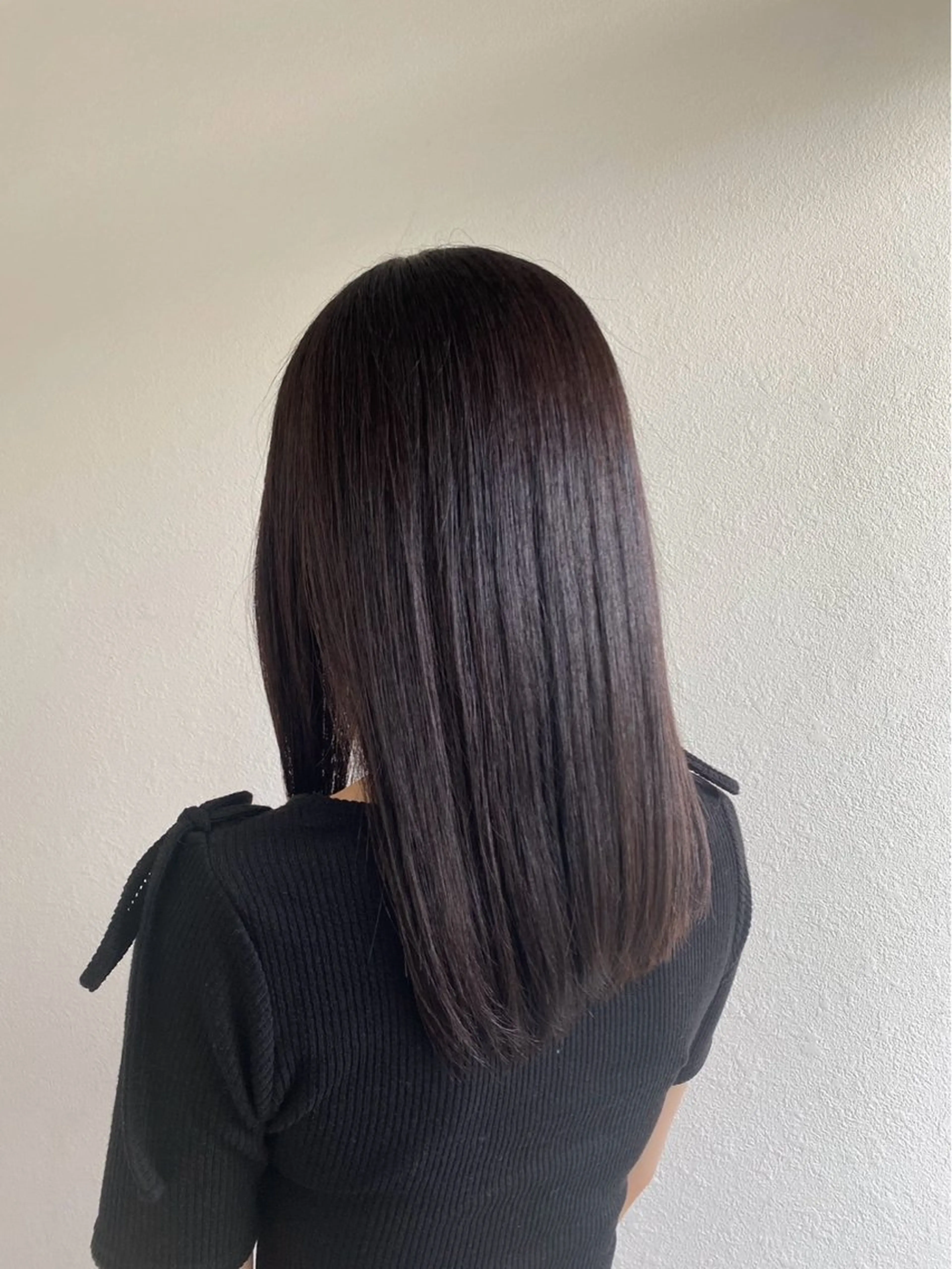 カラー 髪質改善 【アクイール】下村 天音のヘアスタイル