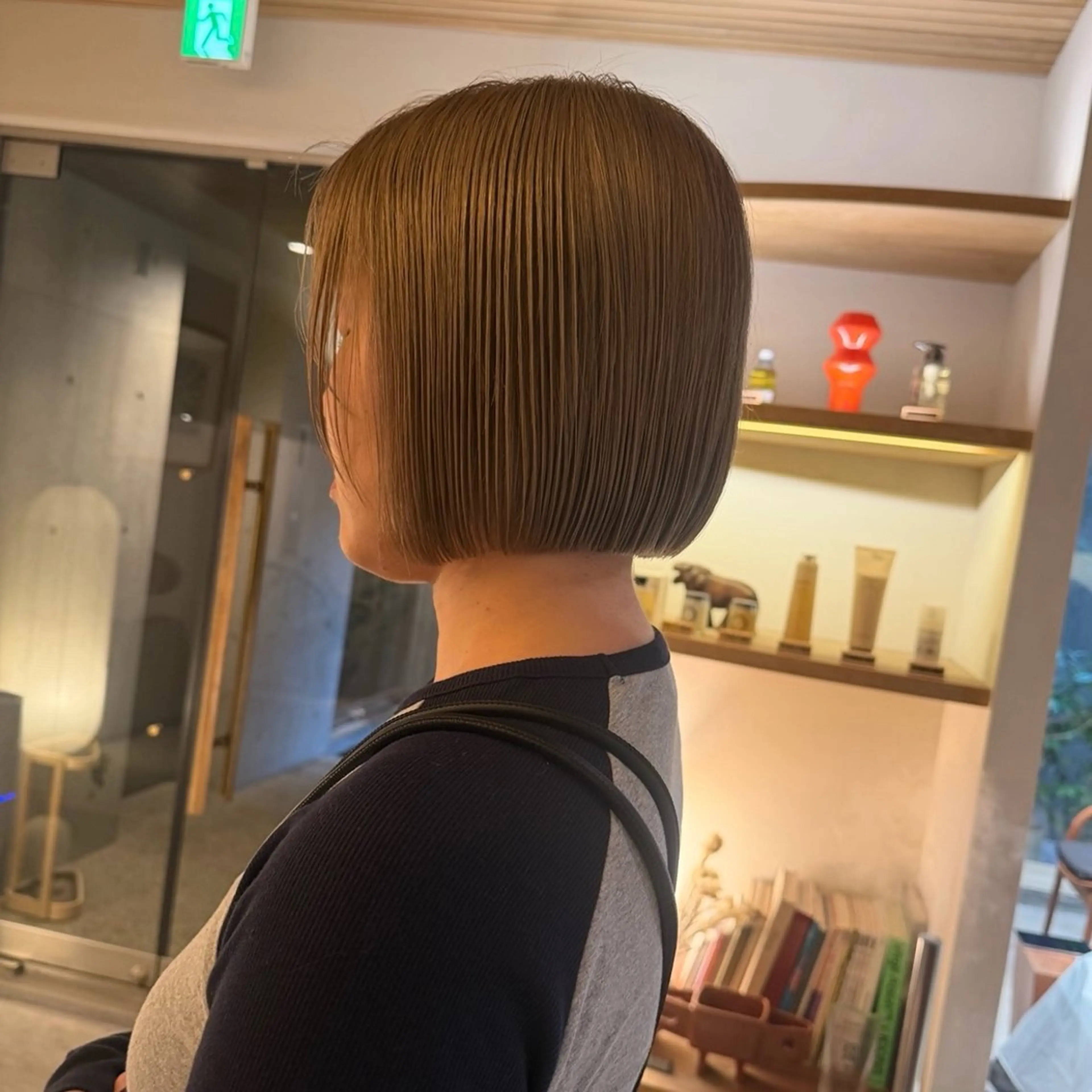 ショート カット ヘアカラー ボブパーマ🥣KON コンナツミのヘアスタイル