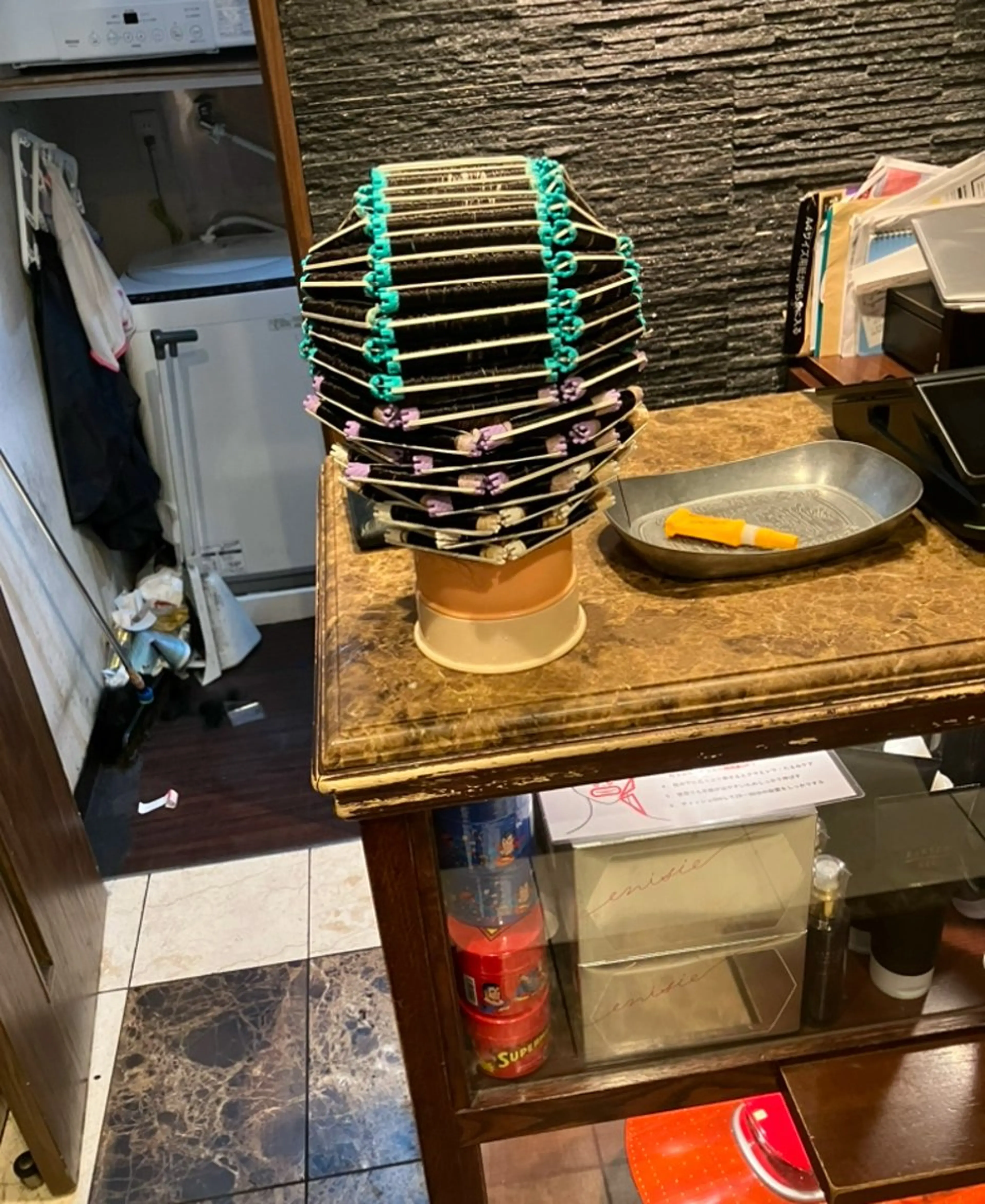 パーマ カット パーマ ワガ カズマのヘアスタイル