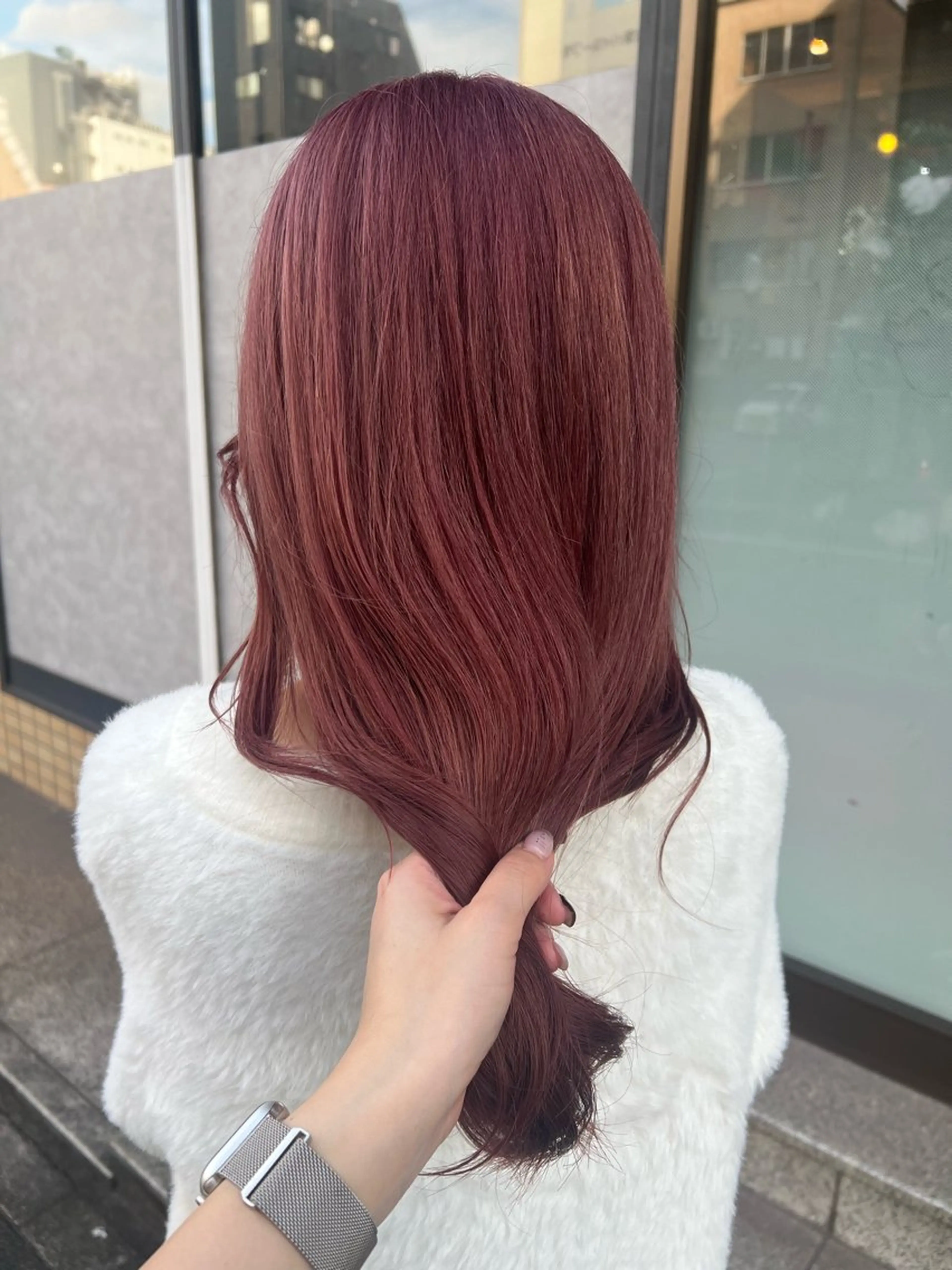 セミロング カット ヘアカラー トリートメント yuuna. 🪽のヘアスタイル