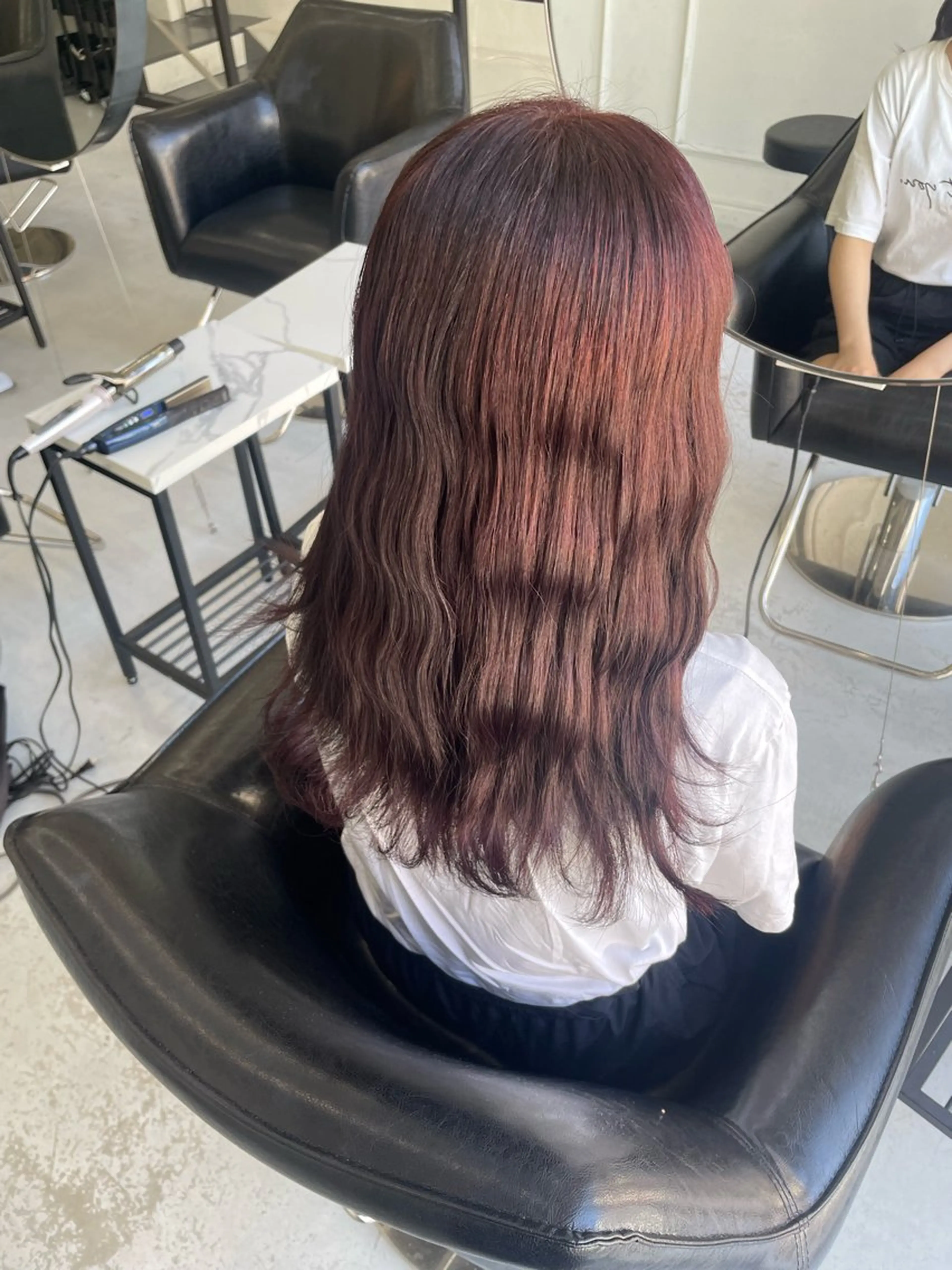 ロング ヘアカラー MaisonHALU さくらのヘアスタイル