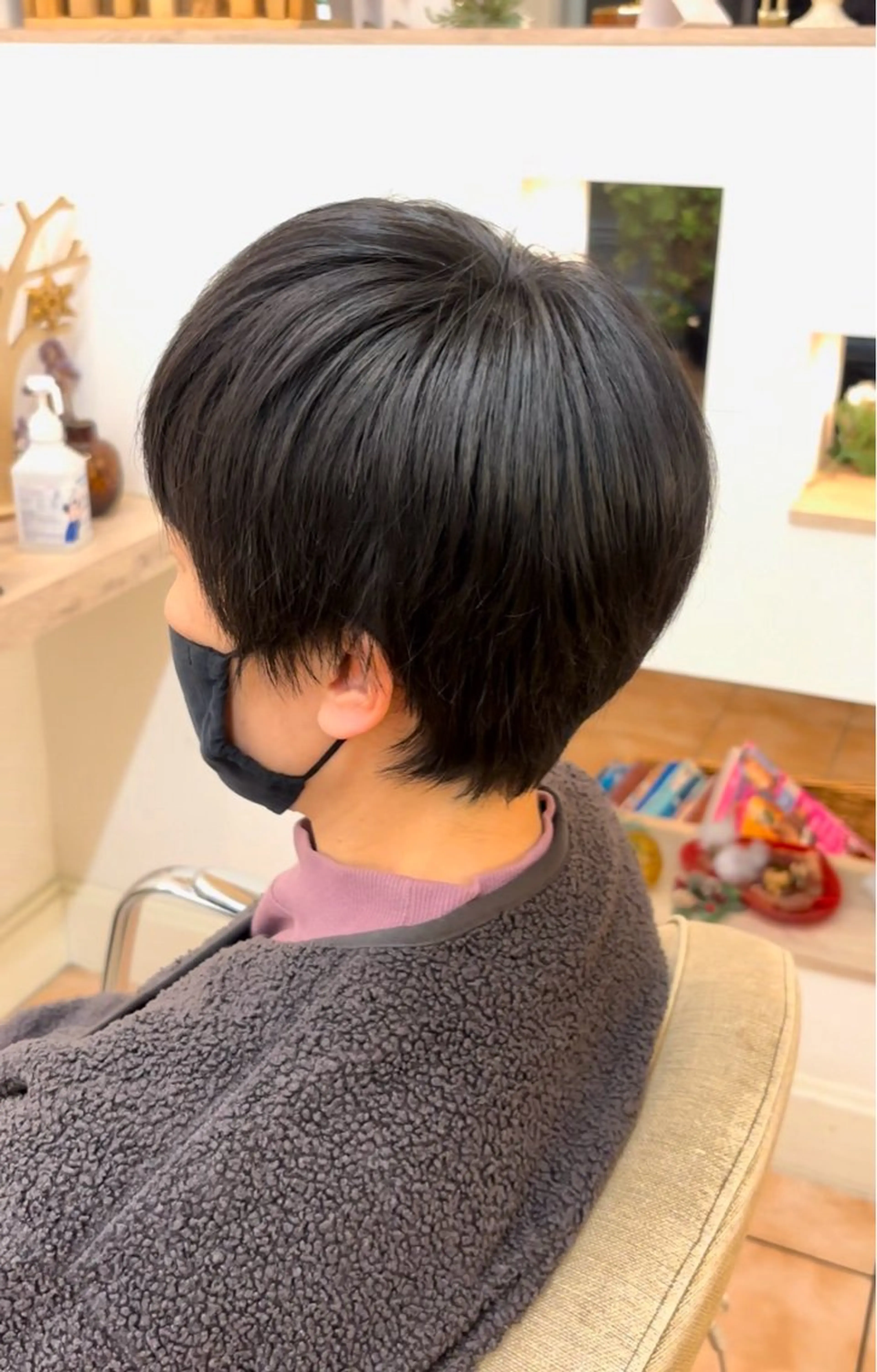 ショート 段下 航一郎のヘアスタイル