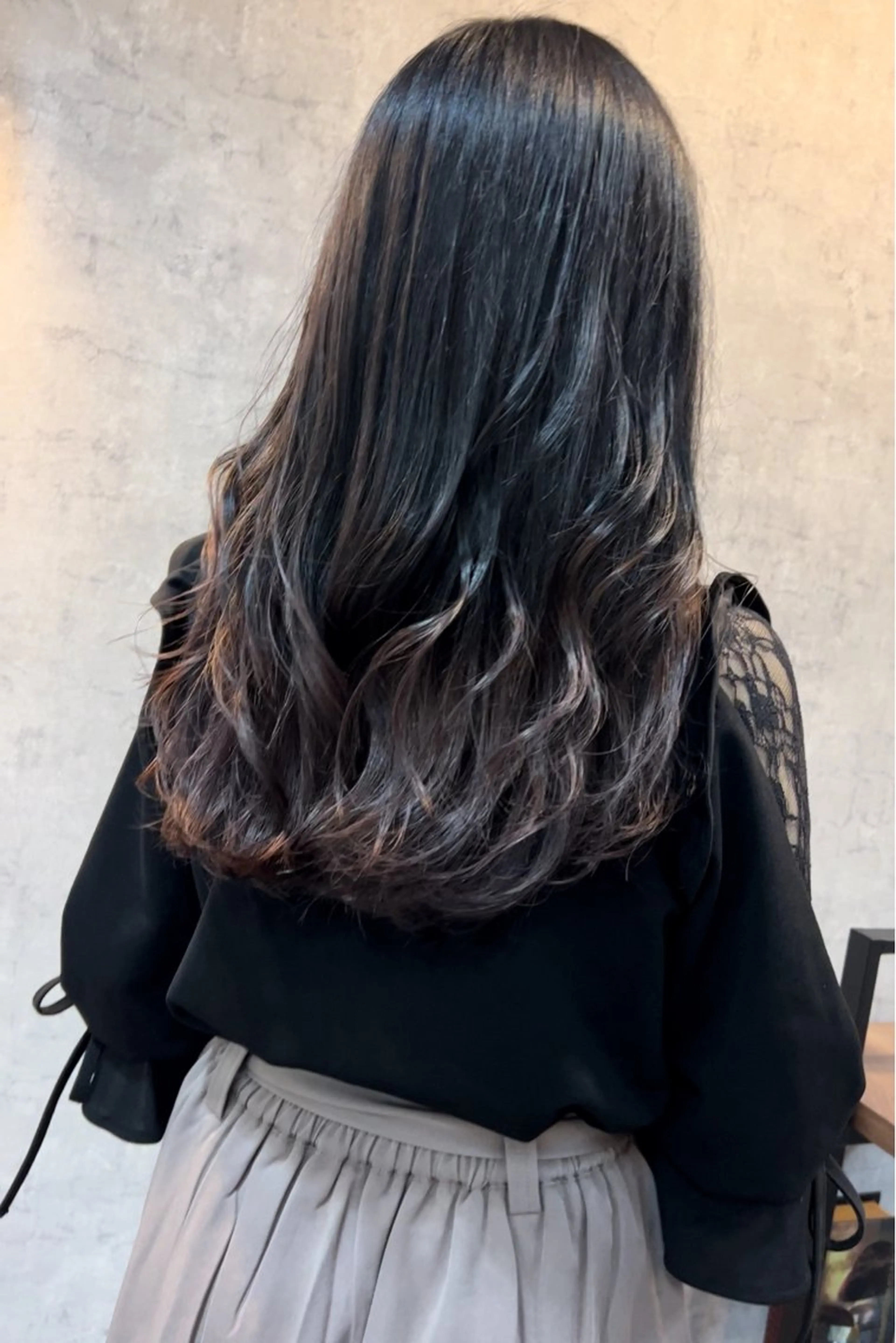 セミロング ヘアカラー トリートメント Clay所属・及川 祐輔のヘアスタイル