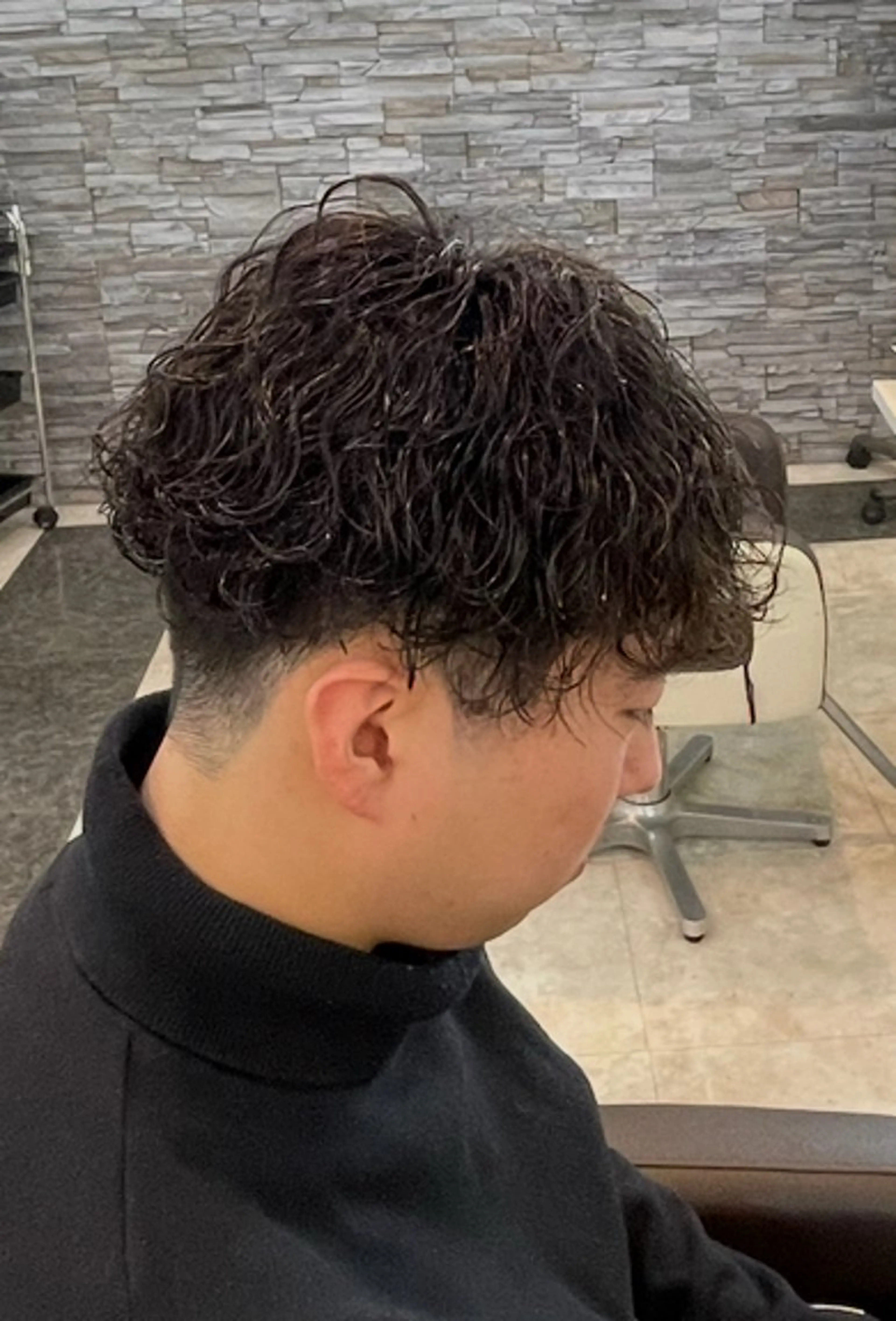 パーマ 甲田 和生のヘアスタイル